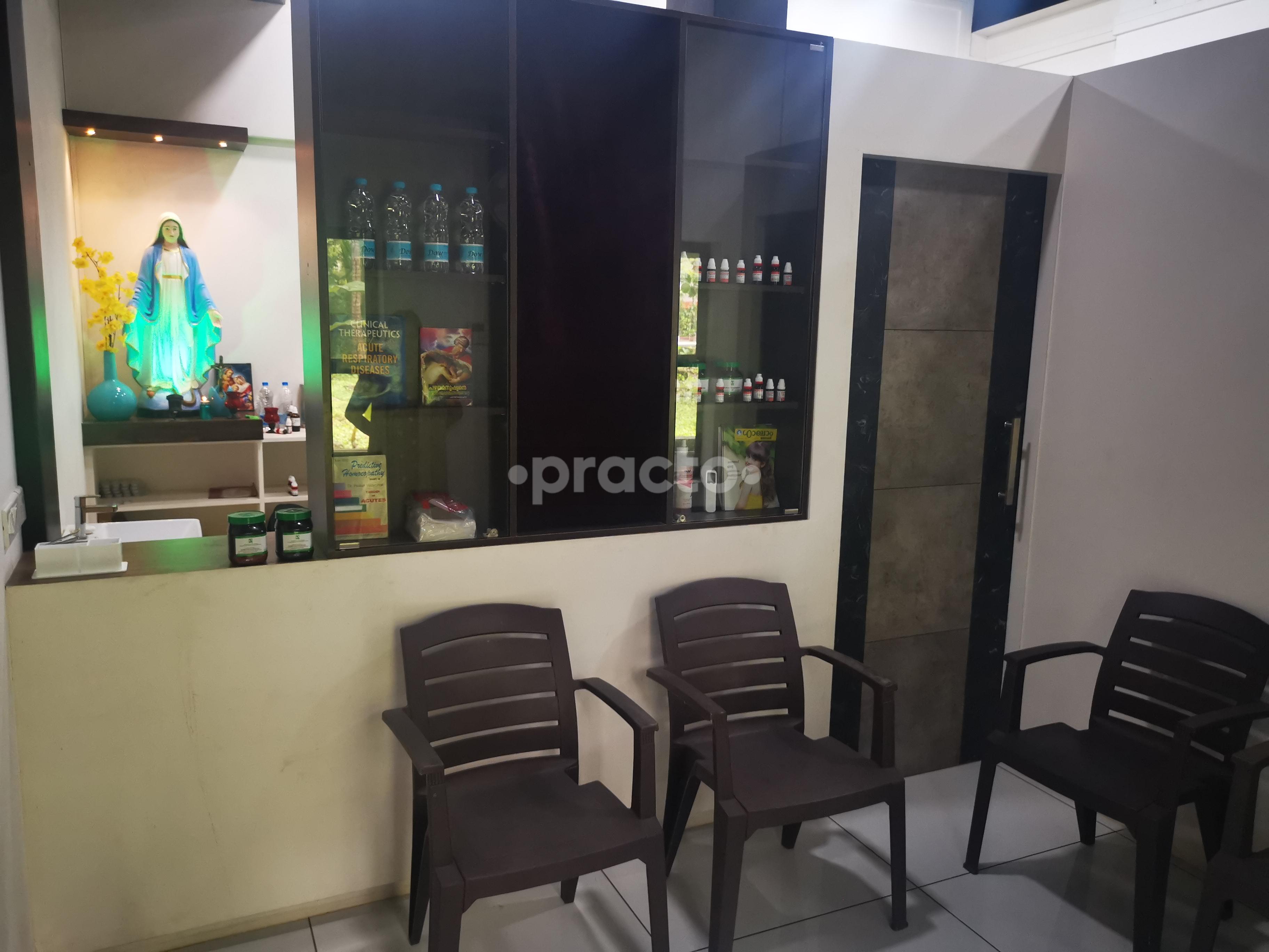 Waiting Area at Balsam Homeopathy Clinic Karanthur Kozhikode