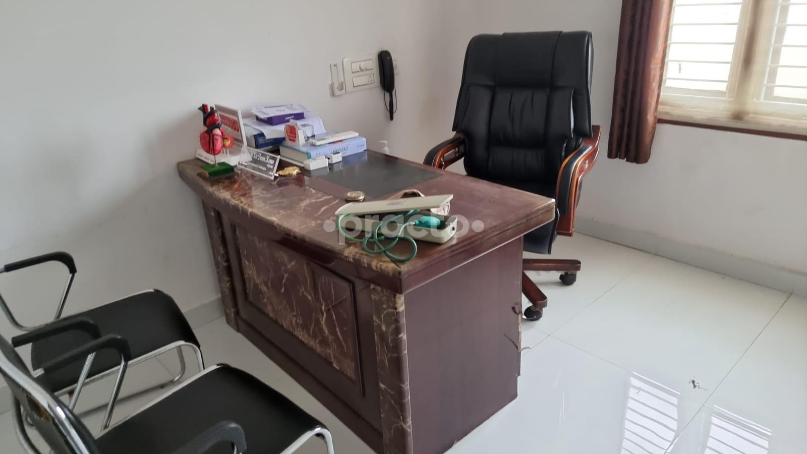 Consultation Room at Pavan Cardiac Clinic Patamata Vijayawada