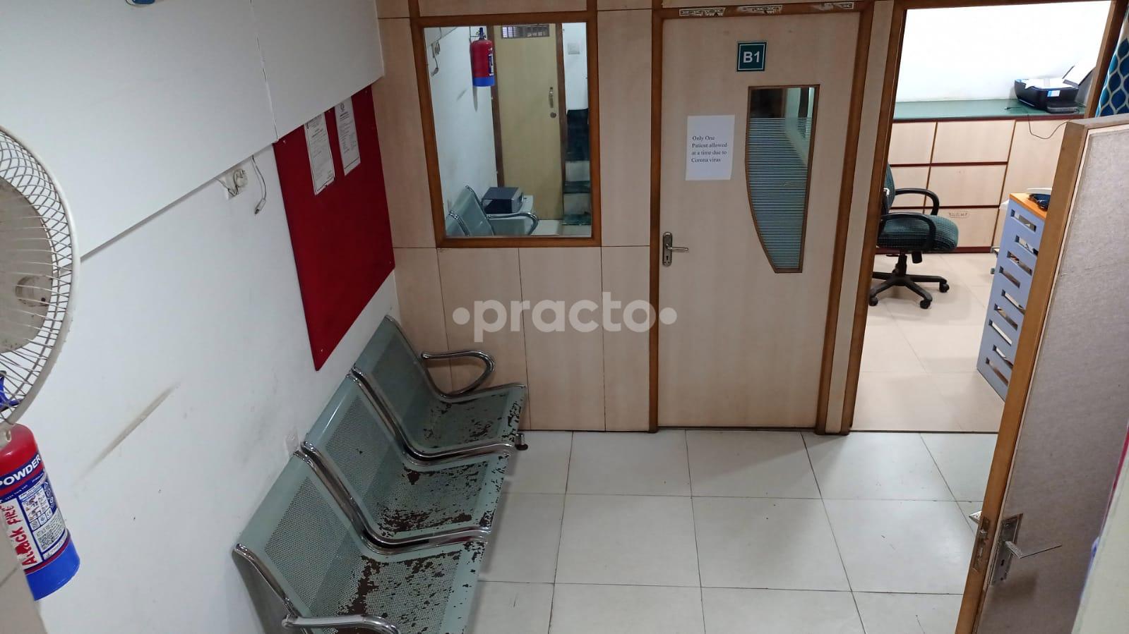 Waiting area at Asha Speech & Hearing Clinic Dwarka Sector 9 Delhi
