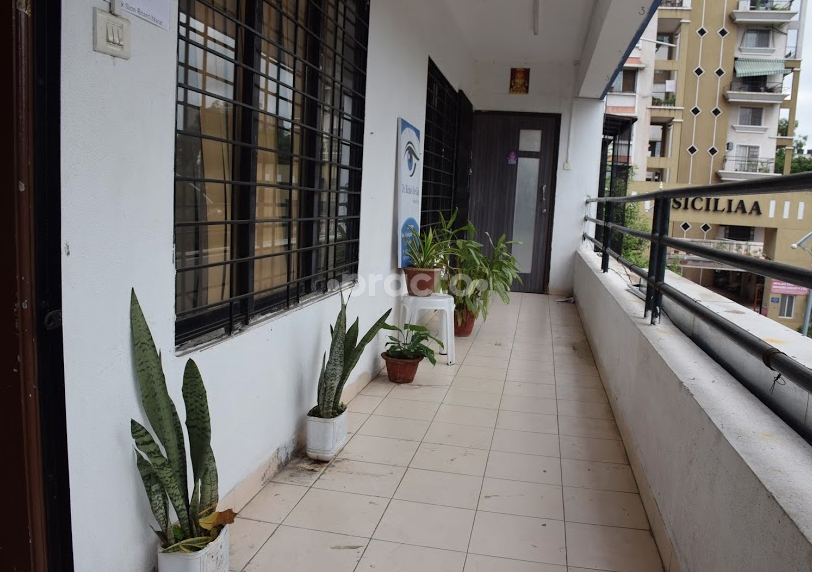 Outside Area at Dr. Richa's Eye Care Clinic BT Kawade Road Pune