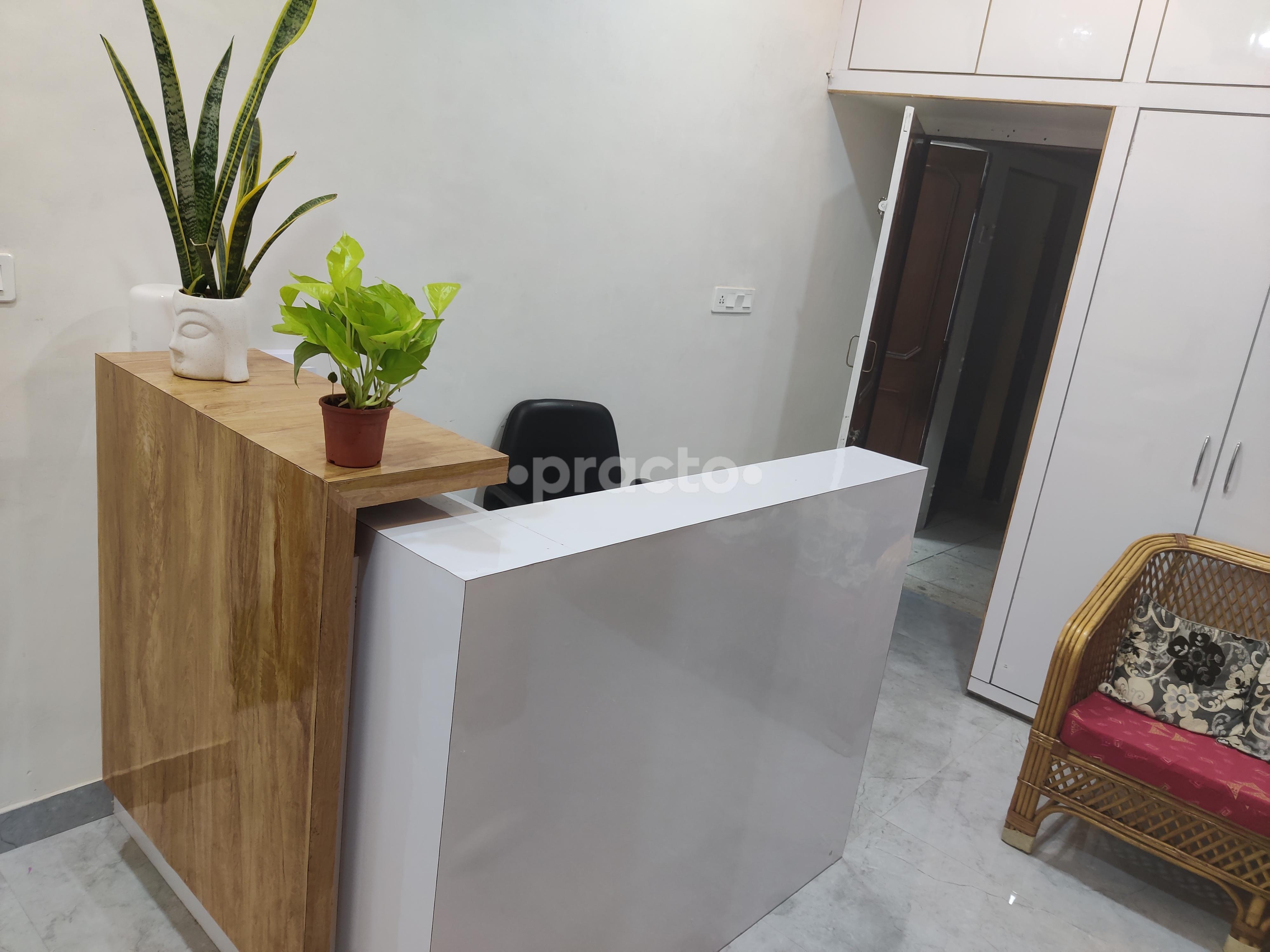 Reception desk at Karn Jiva Hearing Speech and Neuro Rehabilitation  Malviya Nagar Jaipur