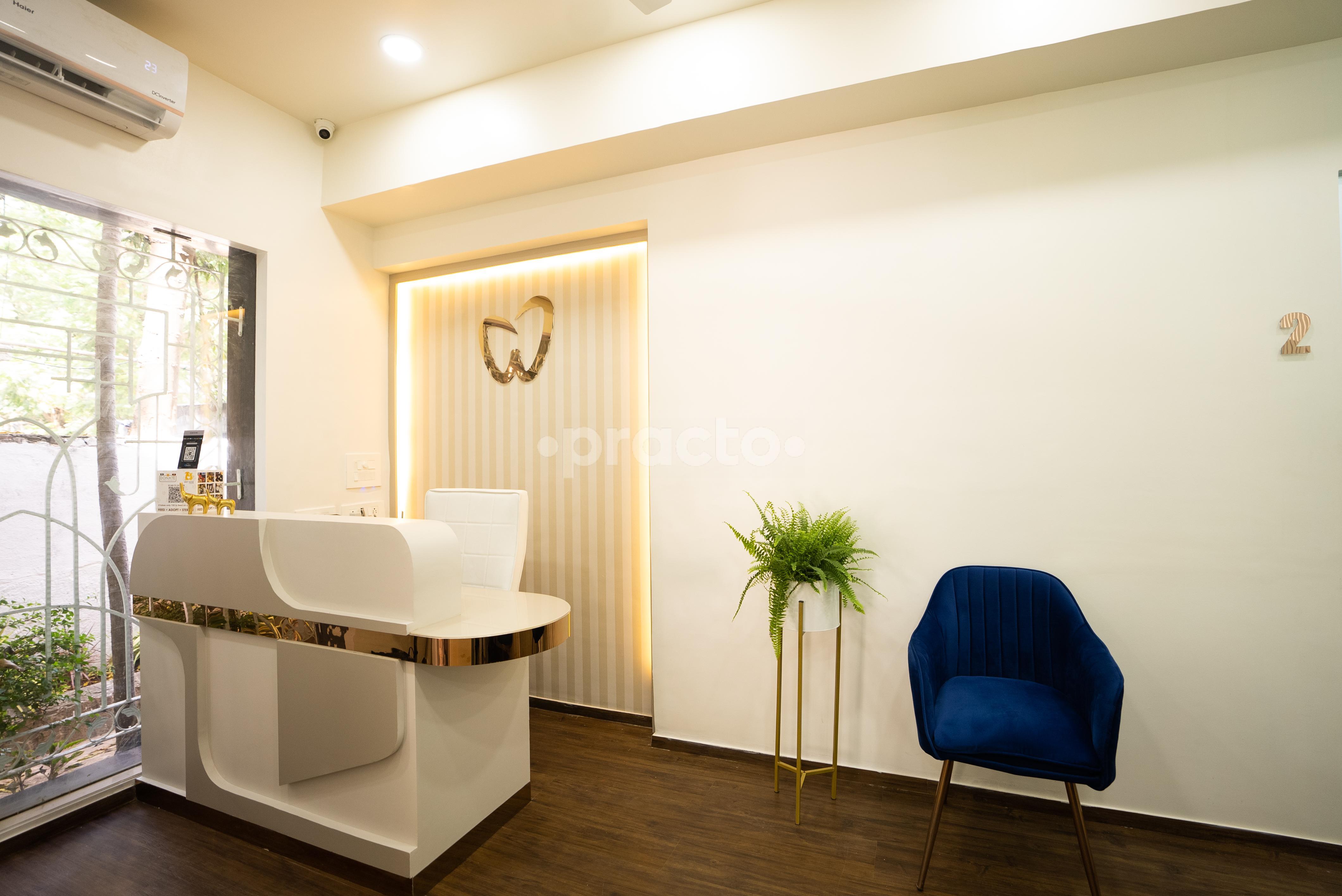Reception Area at The White Tusk Bandra West Mumbai