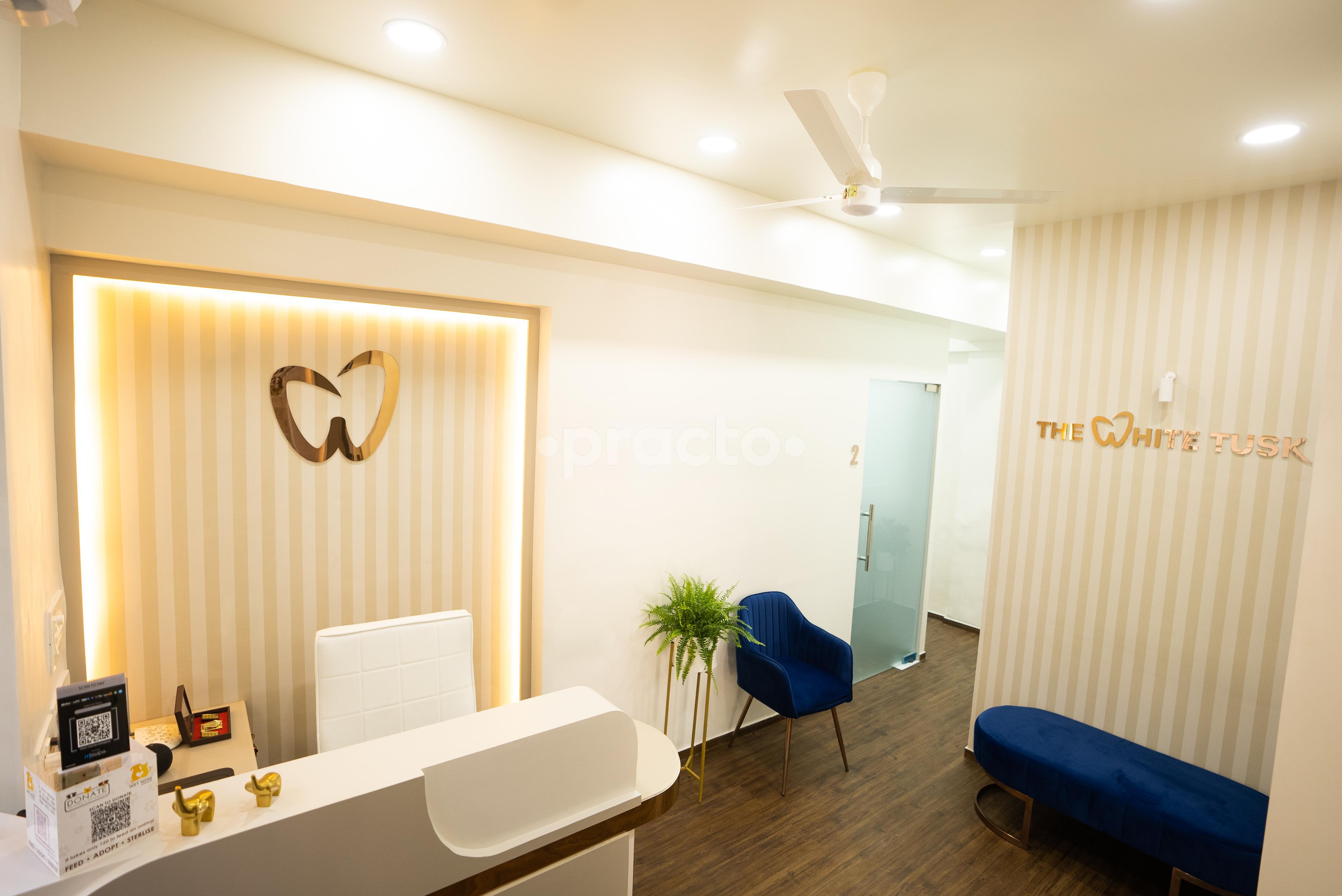 Reception Area at The White Tusk Bandra West Mumbai