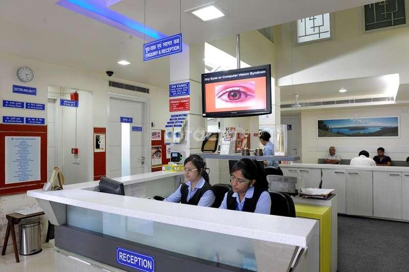 Reception Area at Synergy Visitech Eye Centre South Extension 2 Delhi