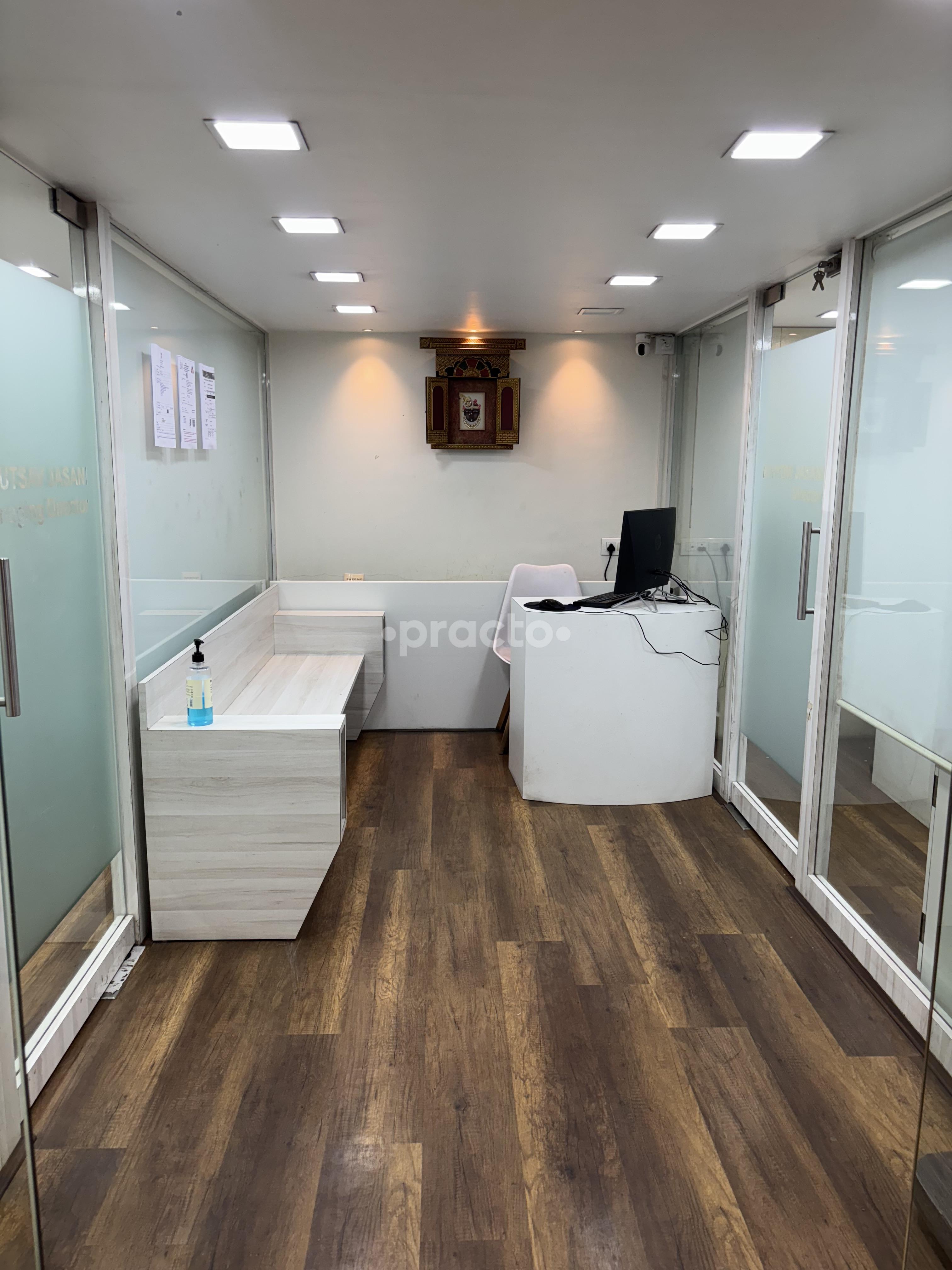 Reception Area at Orthopaedic Rehab Ayurvedic Clinic Kandivali West Mumbai
