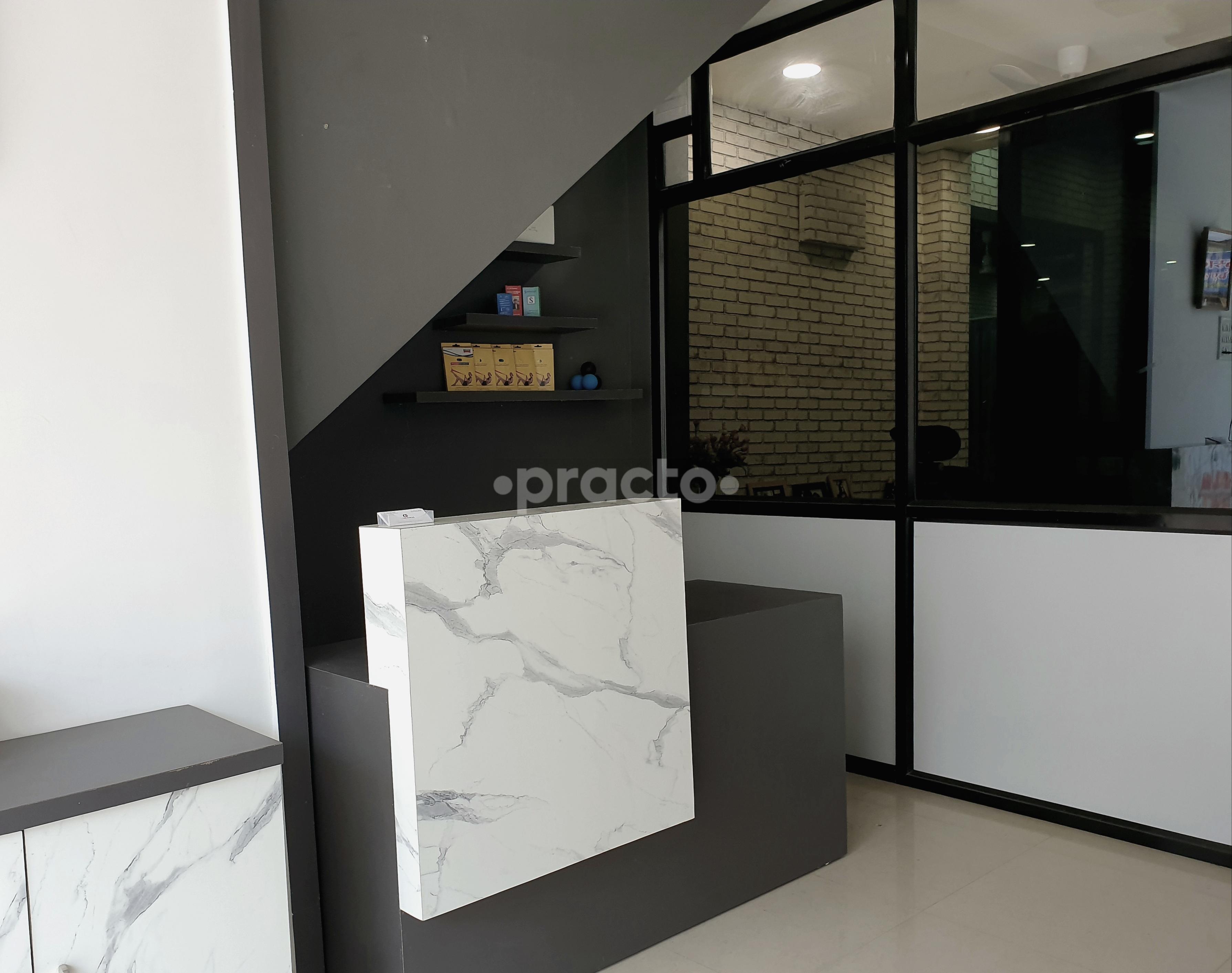 Reception Area at Core Focus Physiotherapy & Sports Rehab Center Palhar Nagar Indore