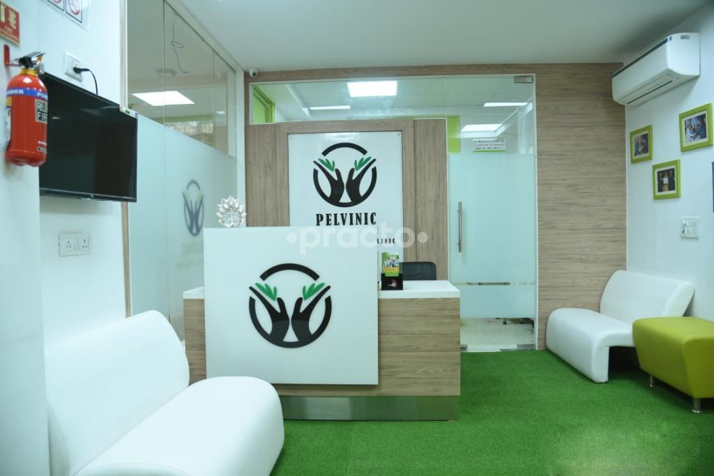Reception Area at Pelvinic Hospital Kalkaji Delhi