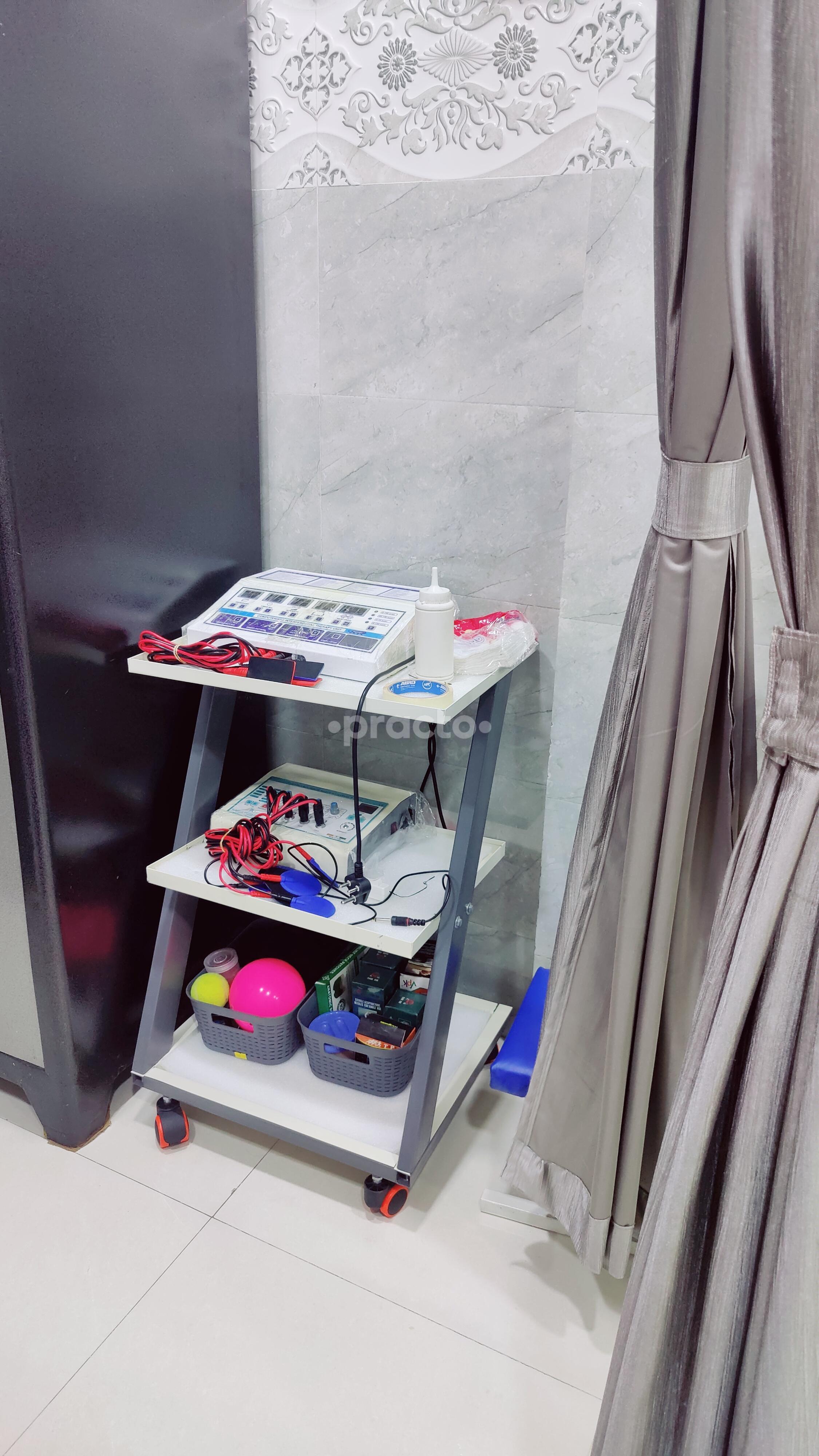 Equipment Area at Dr. Eeenal Jain Physiotherapy Clinic Bhayandar East Mumbai
