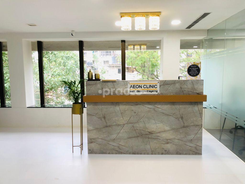 Establishment board at Aeon Clinic Bandra Mumbai