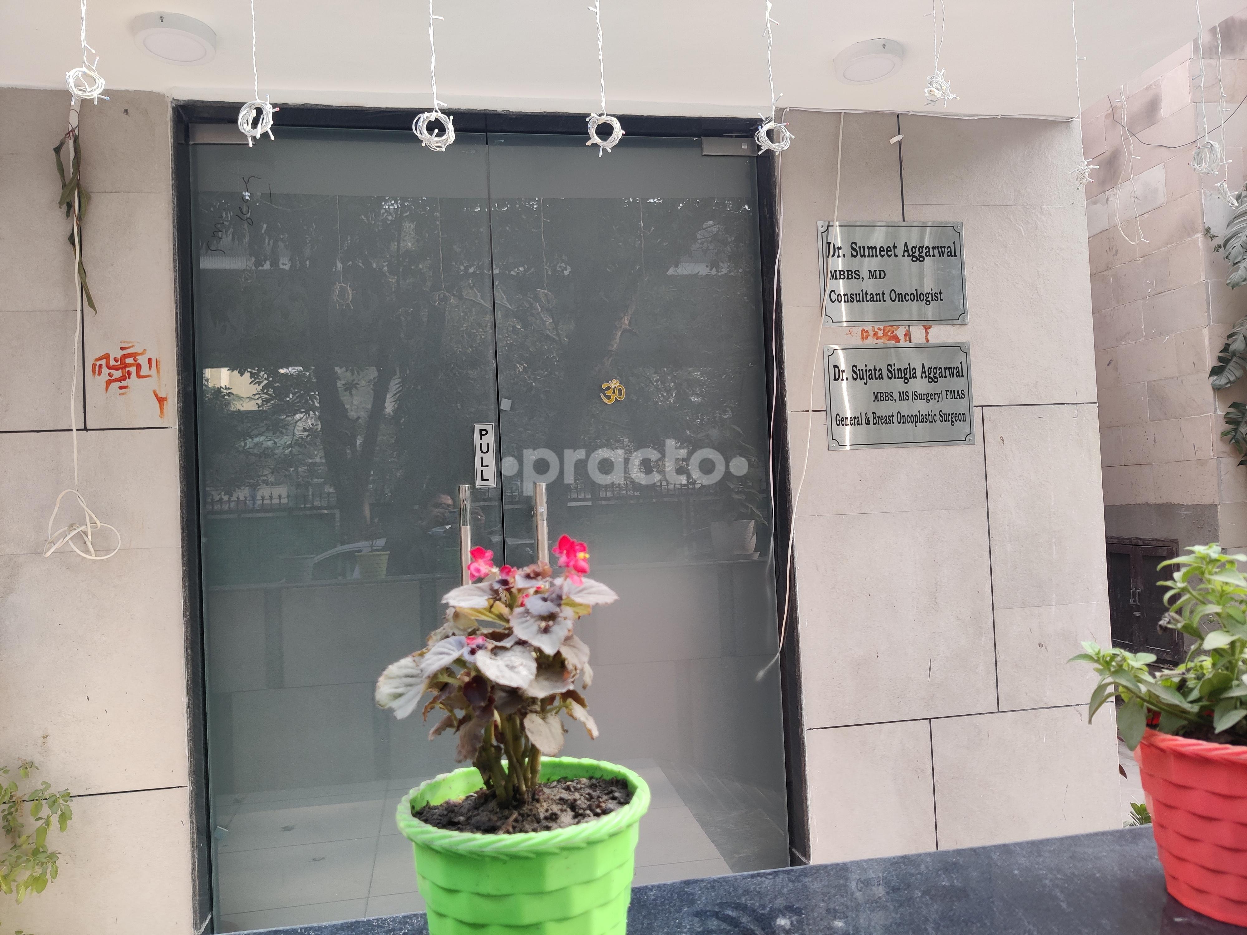 Outside Area at The Breast And Oncology Clinic Rohini Sector 9 Delhi