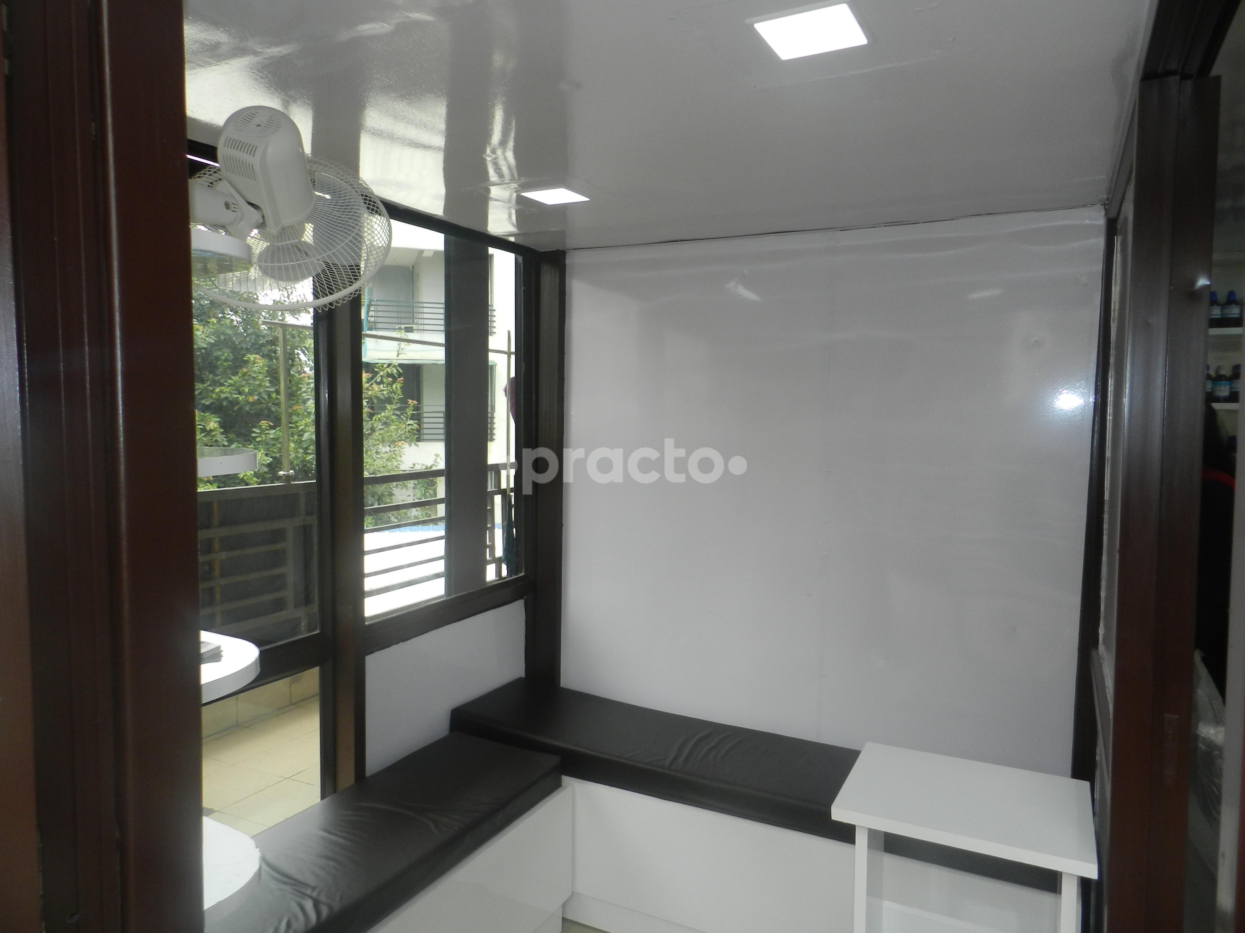 Reception Area at Dr. Parul Solanki Homoeopathy Crossings Republik Ghaziabad