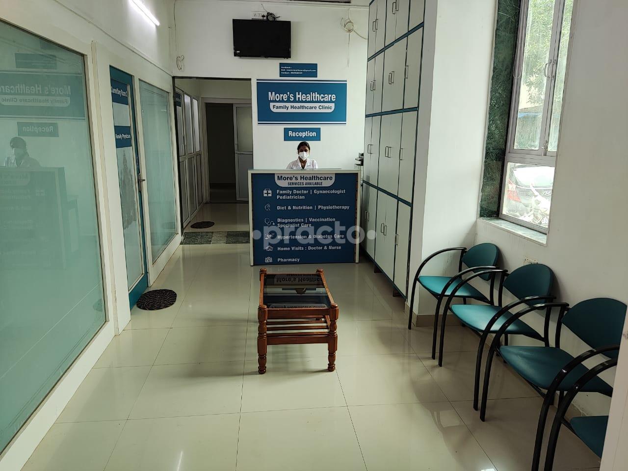 Waiting Area at More's Healthcare Panvel Navi Mumbai