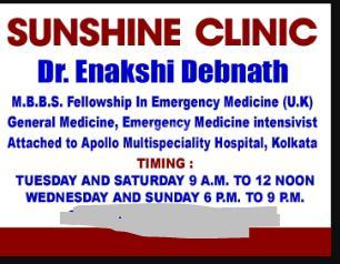 Sunshine Clinic Haridevpur Kolkata