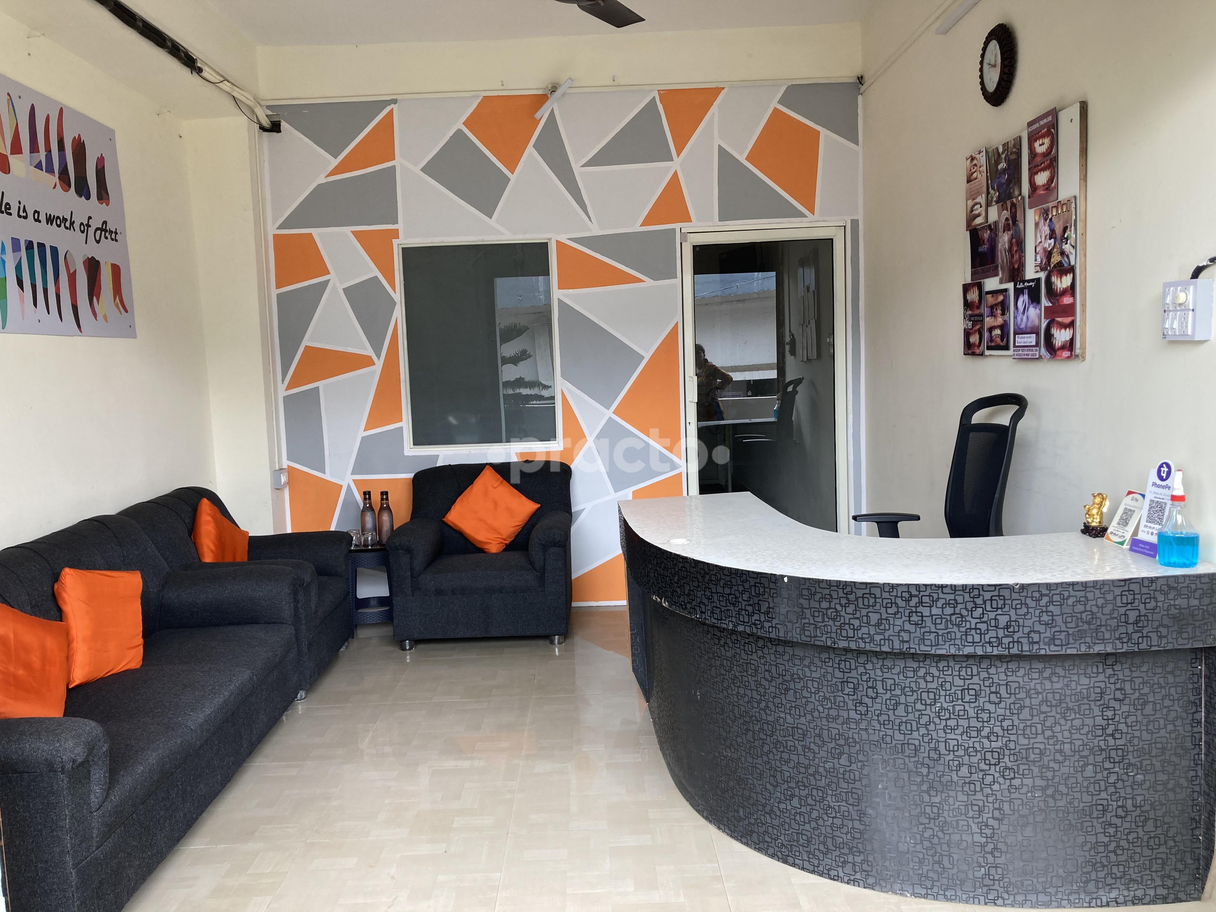 Reception Area at Dr. Apurva's Dental Studio Karve Nagar Pune