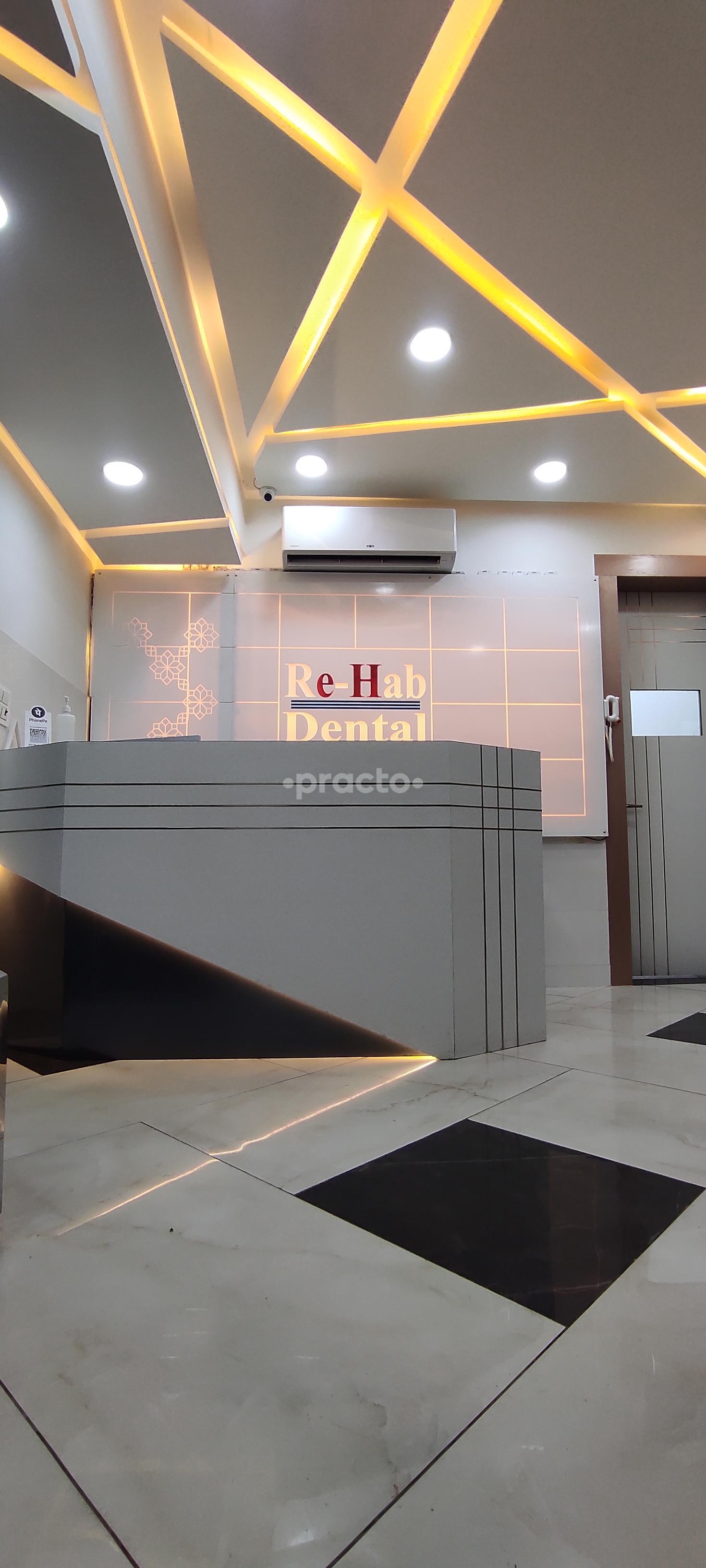 Reception Area at Re-Hab Dental Raj Nagar Extension Ghaziabad