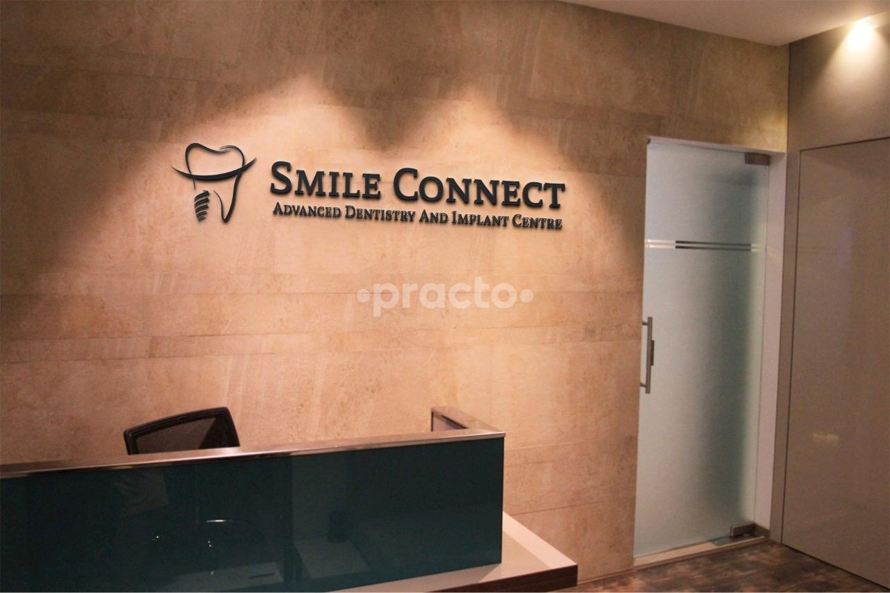 Reception Area at The Smile Connect-Advanced Dentistry And Implant Center Kandivali West Mumbai