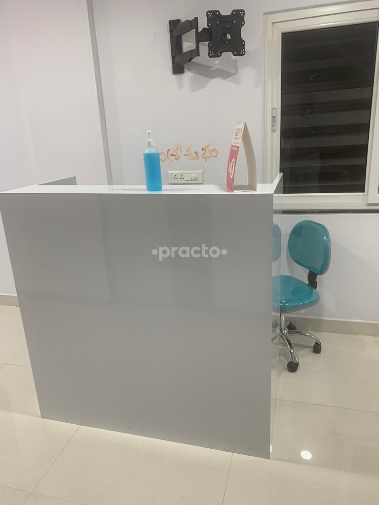 Reception Area at Anasuyas City Smiles BHEL Hyderabad