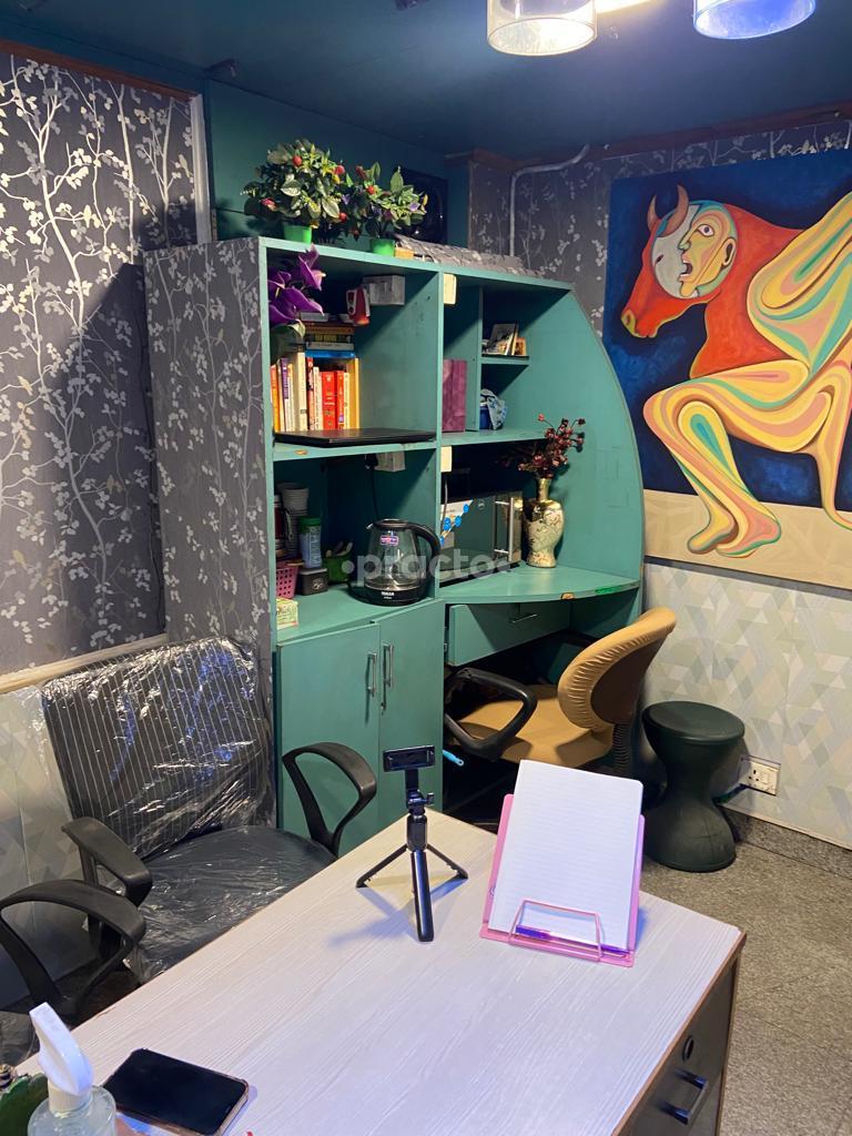 Therapy/Massage Room at Counselling & Wellbeing Vaishali Ghaziabad