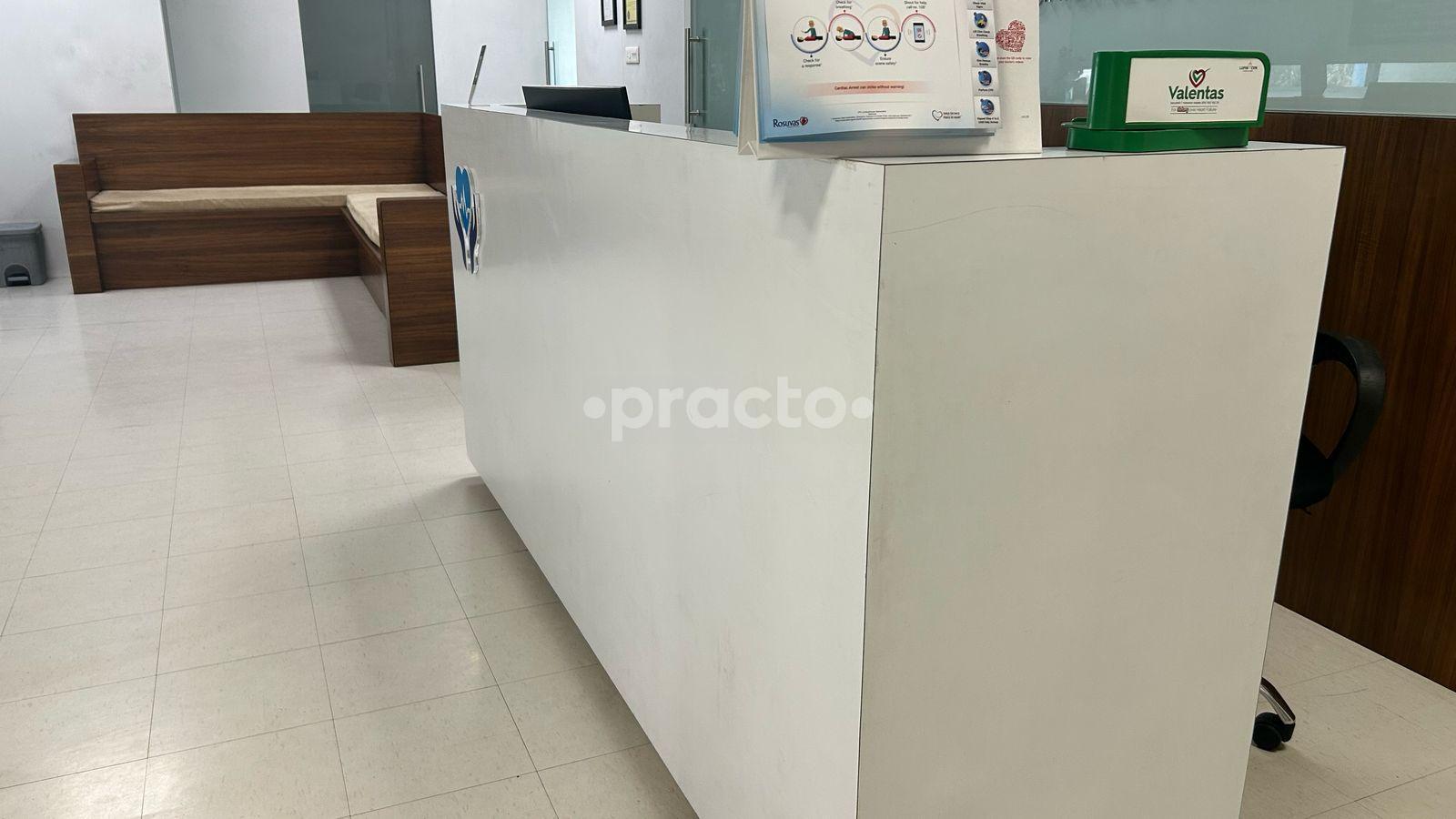 Reception Area at Dr Midha's National Clinic Viman Nagar Pune