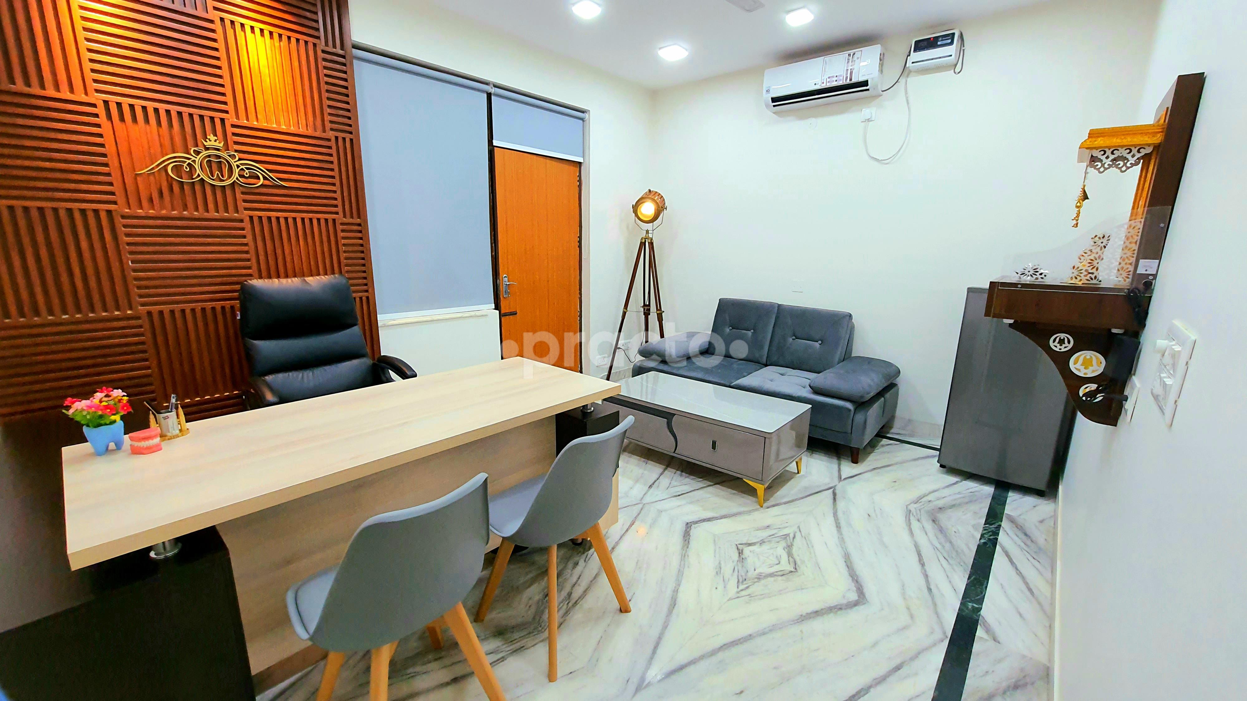 Consultation Room at The Cusp An Urban Dental Clinic Sushant Lok I Gurgaon
