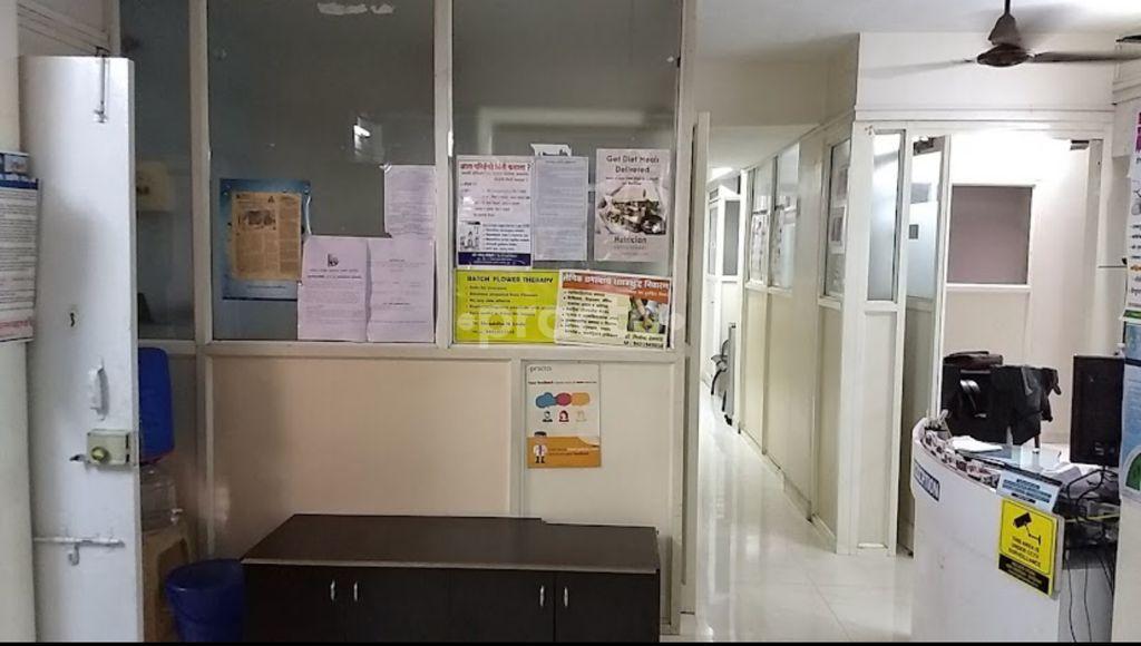Reception Area at Internal Medicine Clinic Kothrud Pune