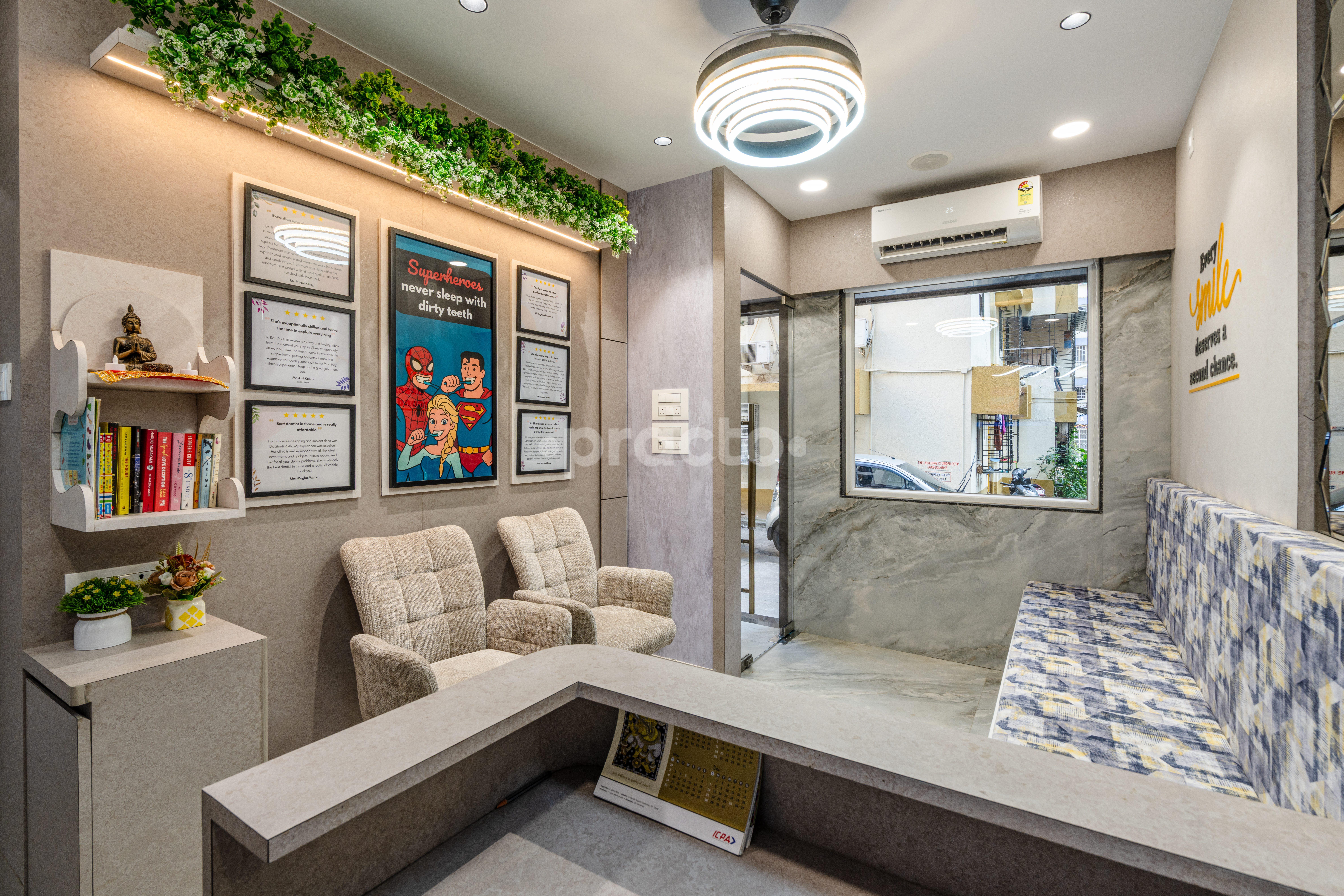 Reception Area at Rathi Dental Care Majiwada Thane