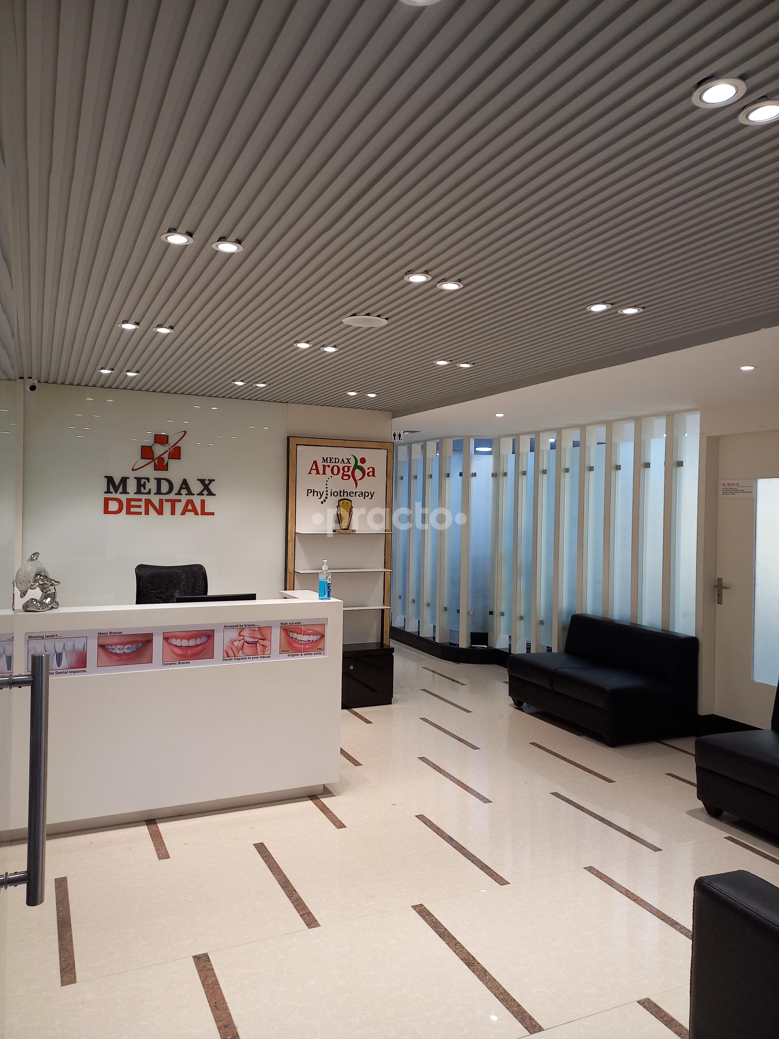Reception Area at Medax Dental and Implant Centre Bannerghatta Road Bangalore