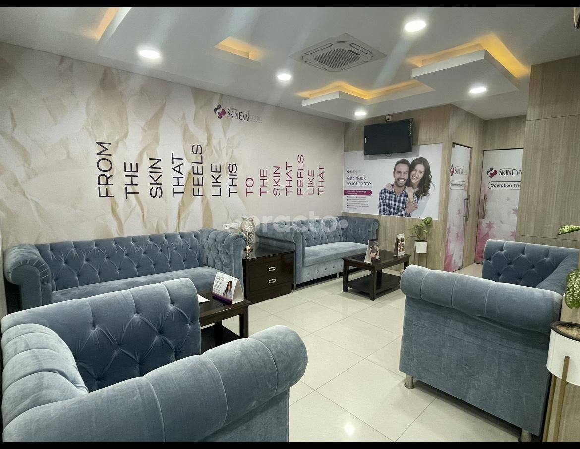 Waiting Area at Skin Eva Clinic Vaishali Nagar Jaipur