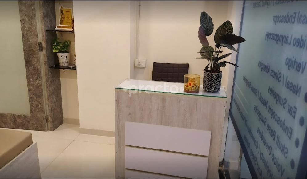 Reception Area at Dr. Khedikar's ENT and Head Neck Surgery Clinic Wakad Pune