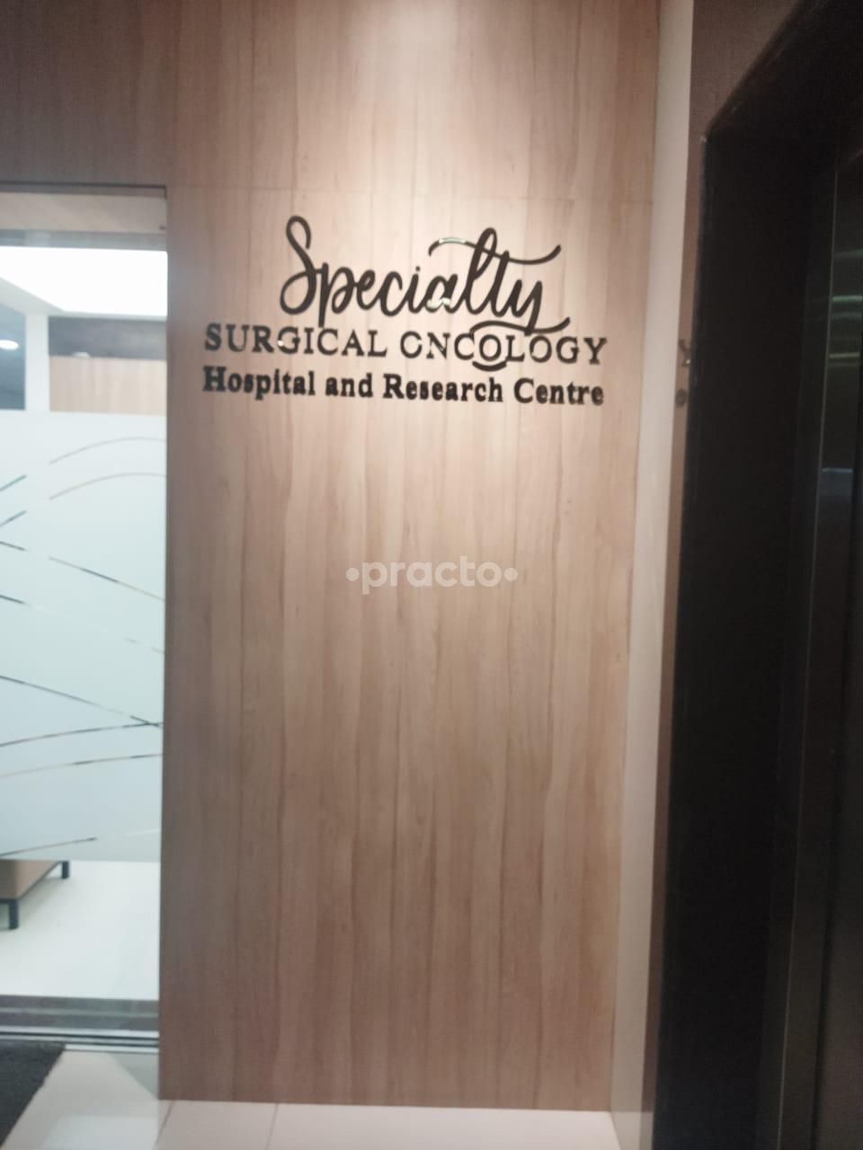 Reception Area at Specialty Surgical Oncology Hospital and Research Ghatkopar West Mumbai