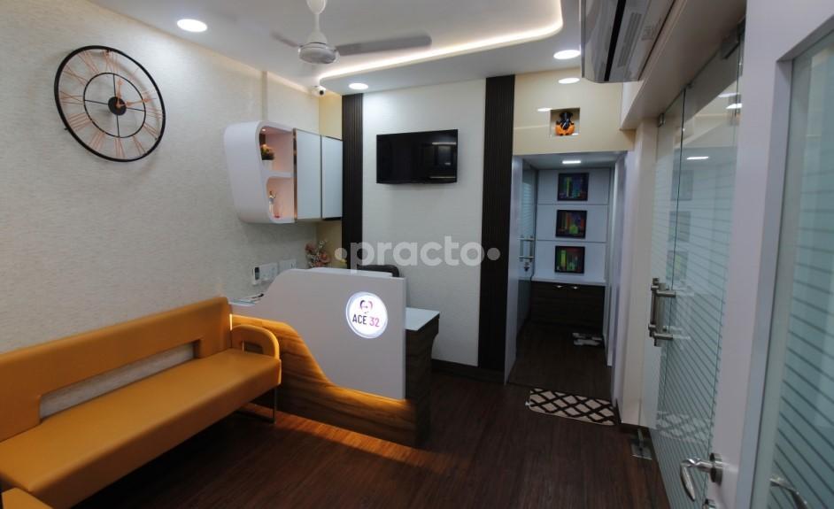 Reception Area at Ace 32 - Orthodontic & Dental Care Goregaon East Mumbai
