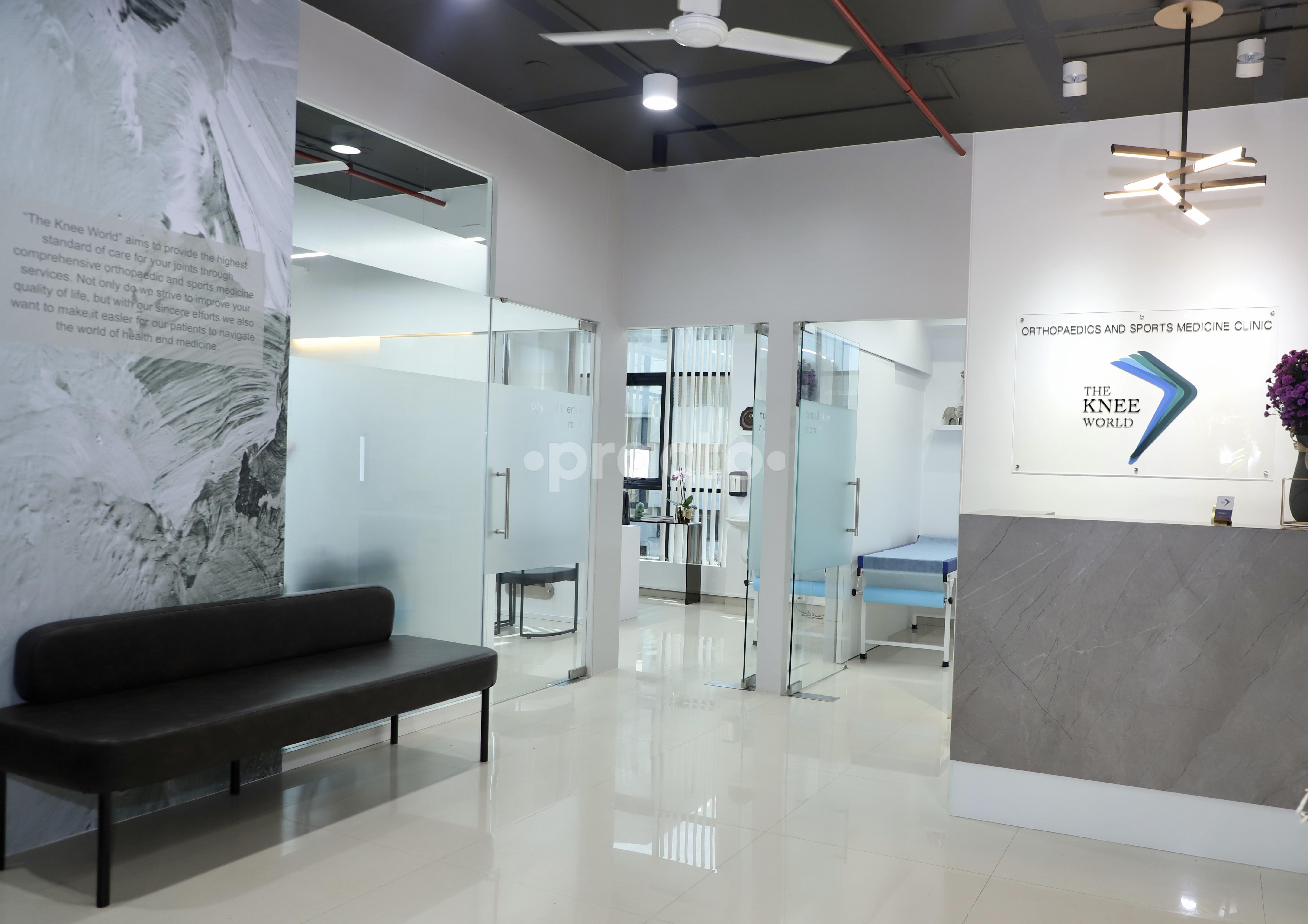 Waiting Area at The Knee World Hadapsar Pune