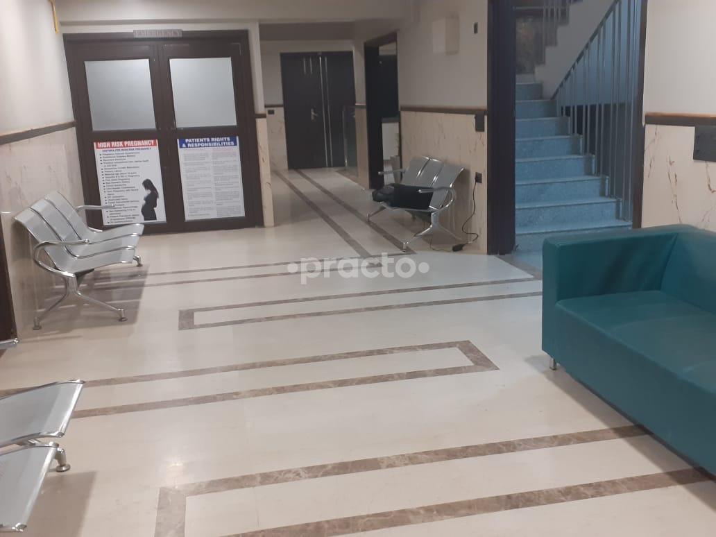 Waiting Area at Maheshwari Hospital Rohini Delhi