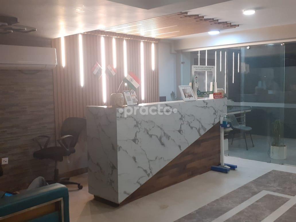 Reception Area at Maheshwari Hospital Rohini Delhi