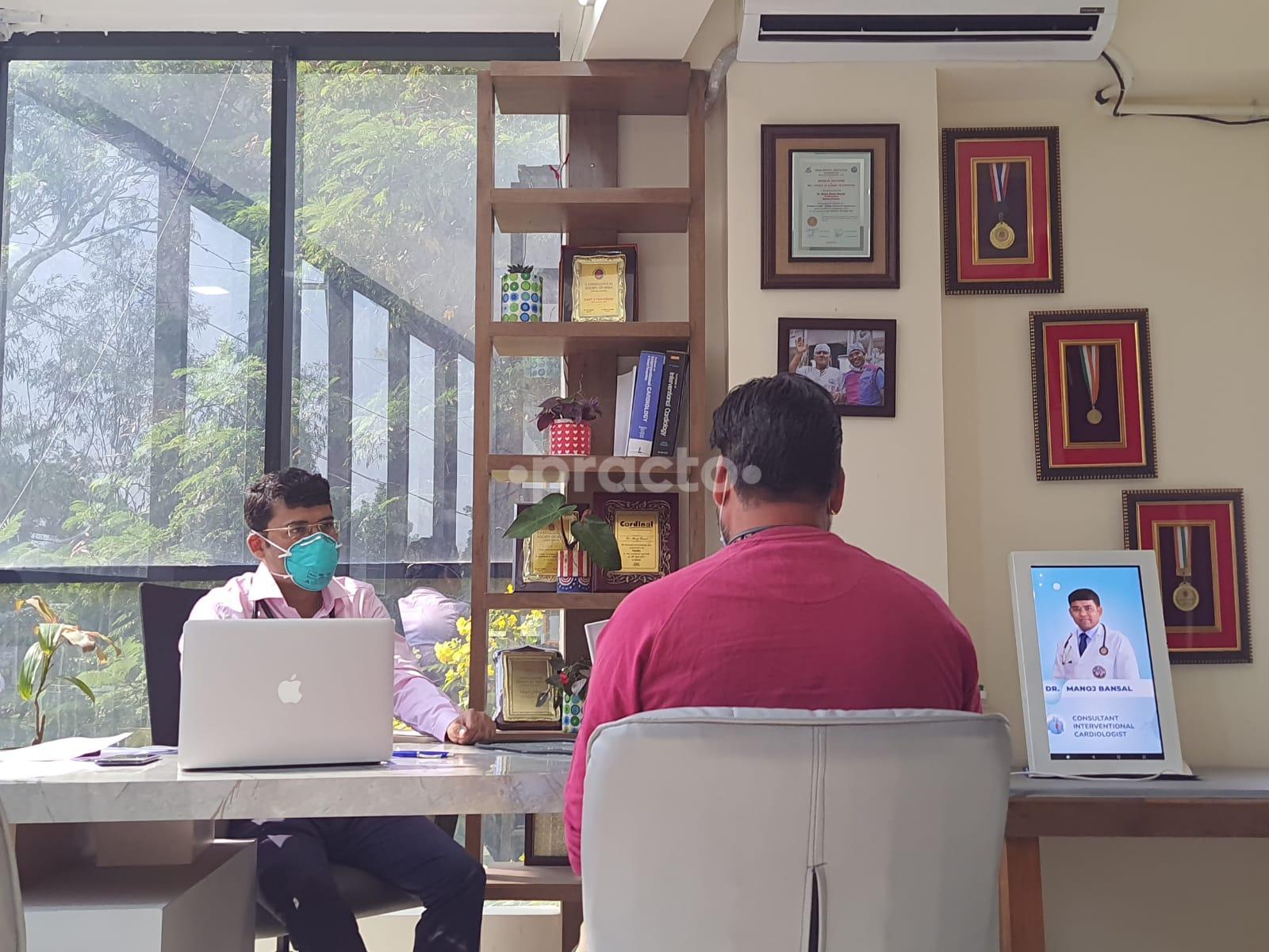 Consultation Room at Bansal Heart Centre Vijay Nagar Indore