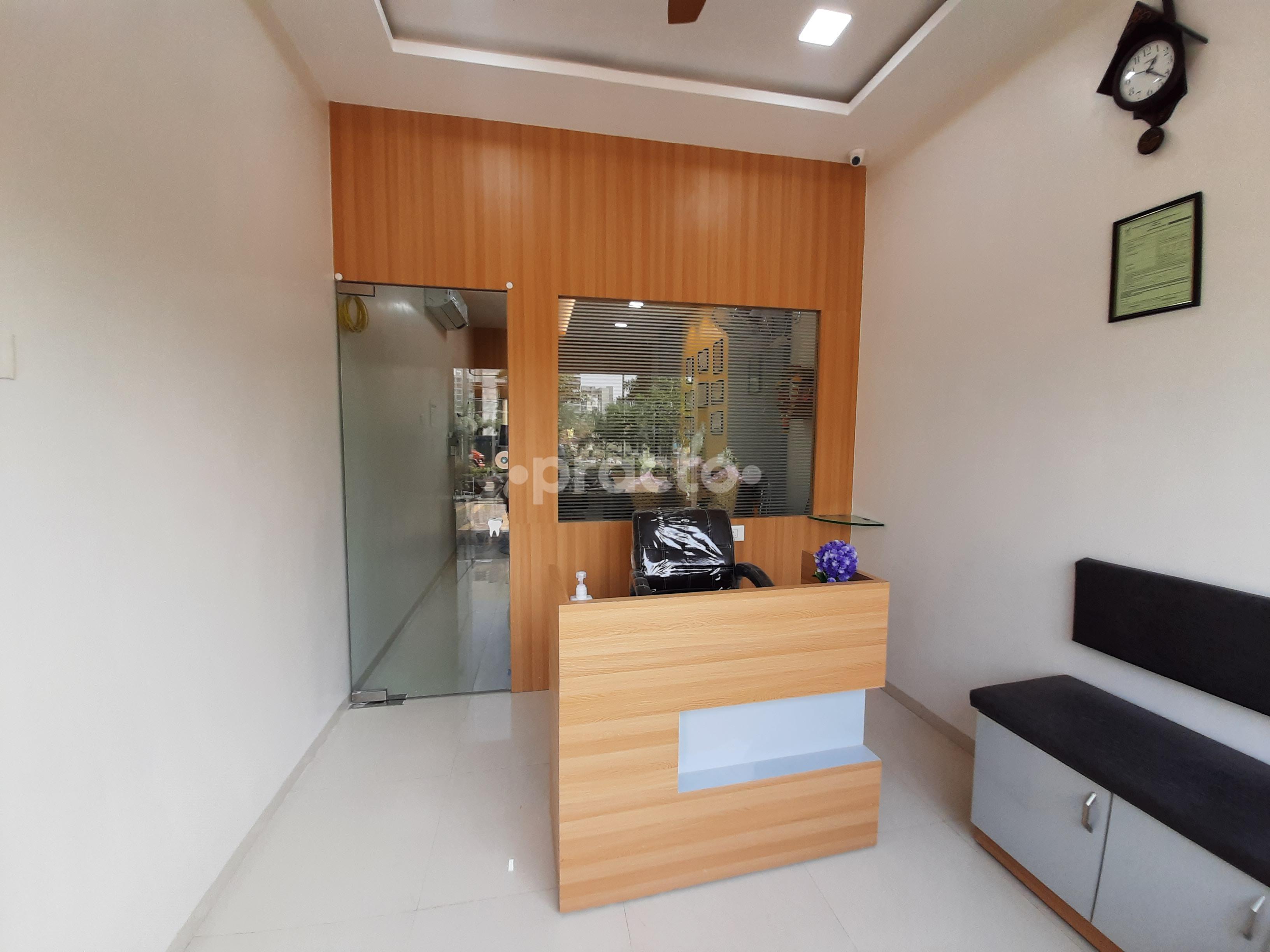 Reception Area at Dr.Prachiti's Multispeciality Dental Clinic Ulwe Navi Mumbai
