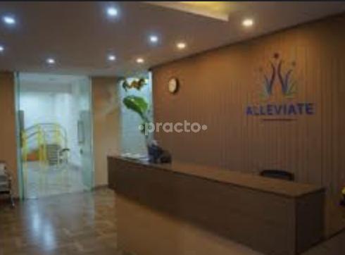 Reception Area at Alleviate Pain Management Clinic Dasarahalli Bangalore