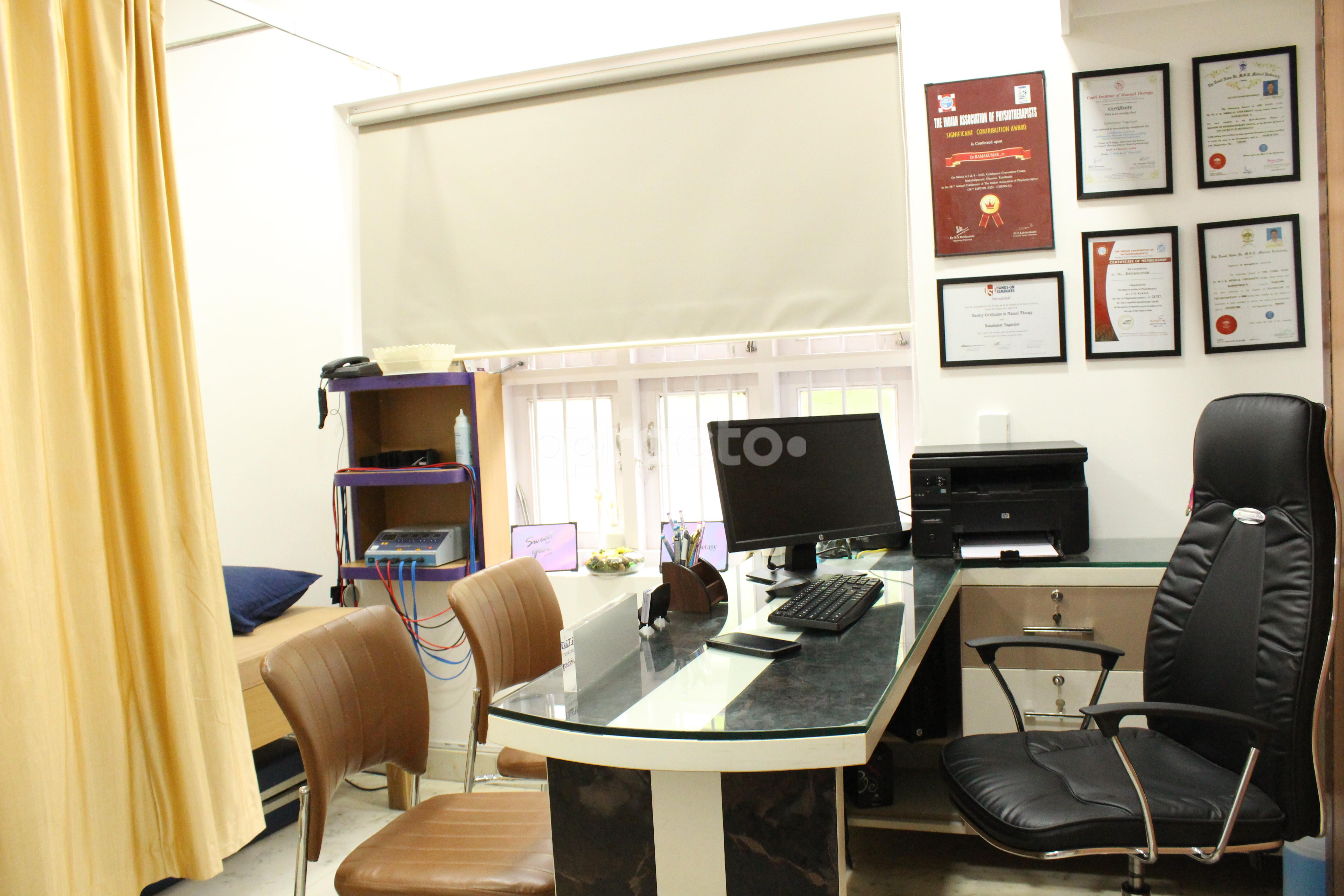 Consultation Room at Chennai Advanced Rehabilitation Center Mandaveli Chennai
