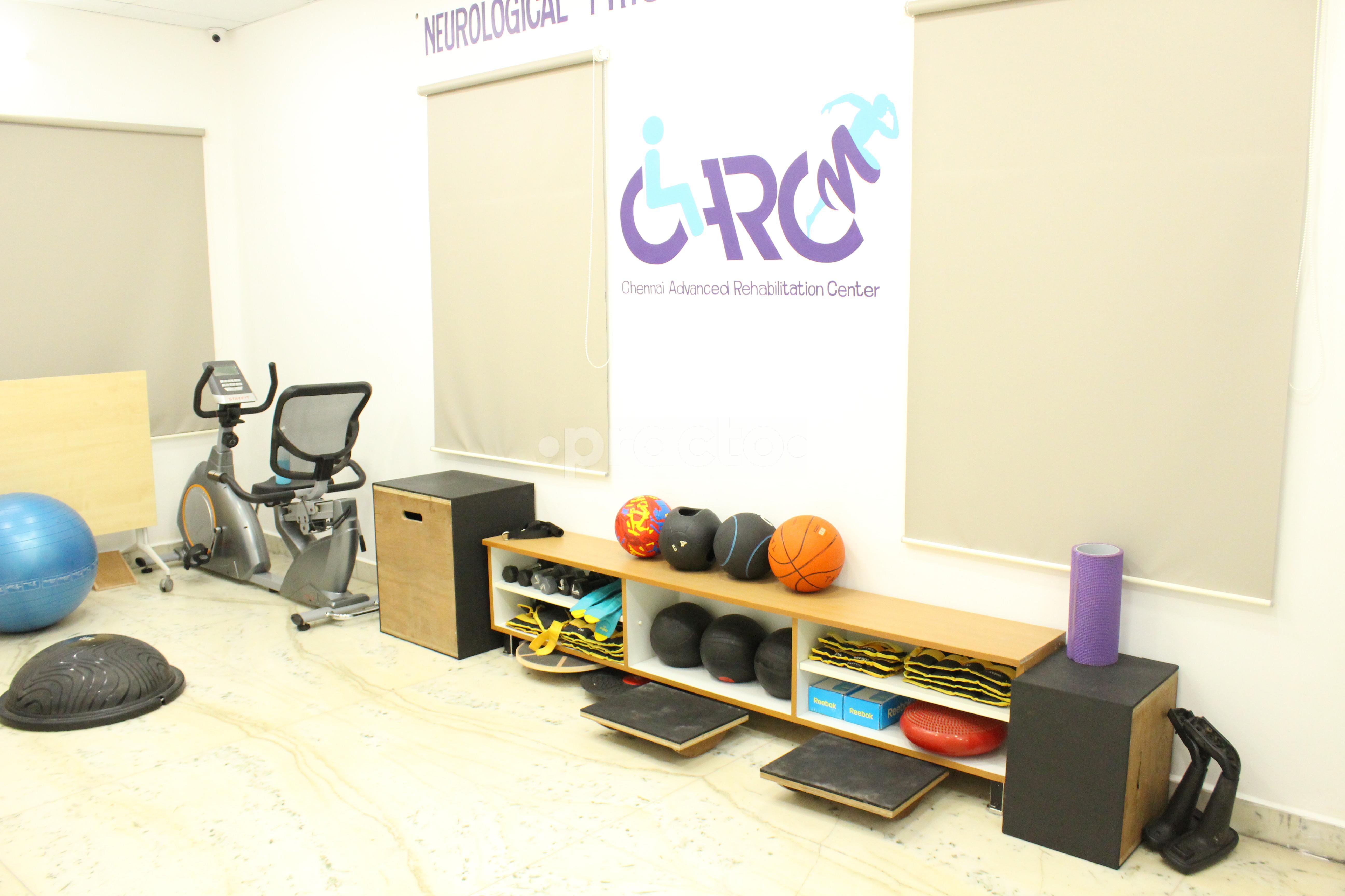 Exercise Area 2 at Chennai Advanced Rehabilitation Center Mandaveli Chennai