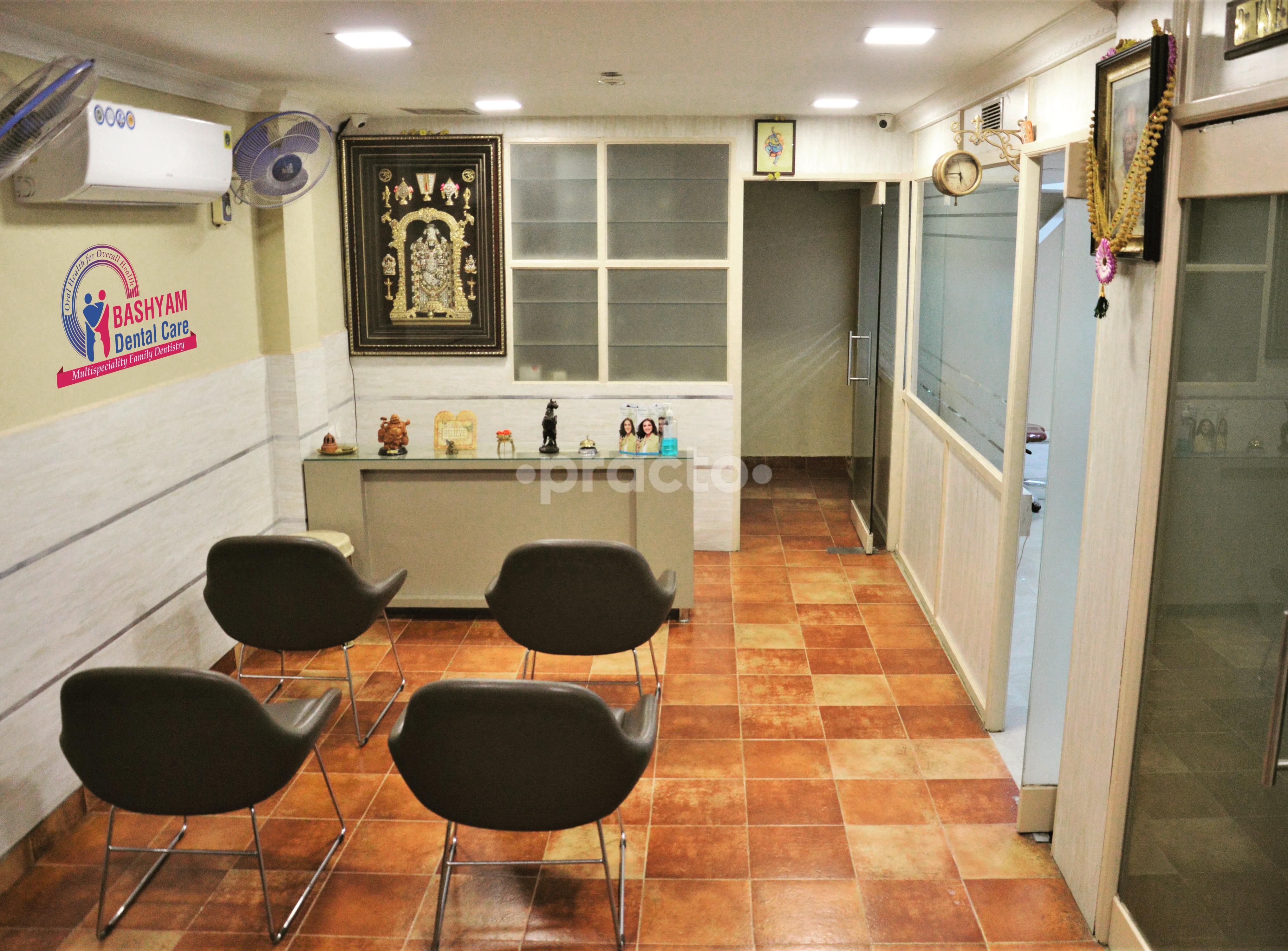 Reception Area at Bashyam Dental Care Anna Nagar Chennai