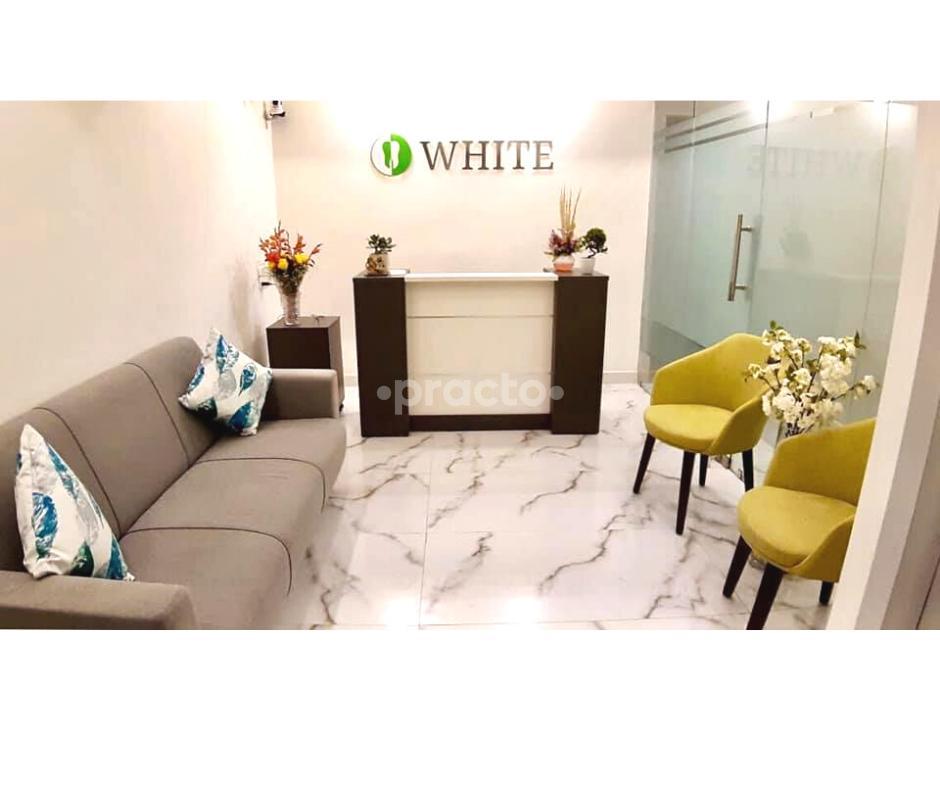 Reception Area at White Dental Studio Preet Vihar Delhi