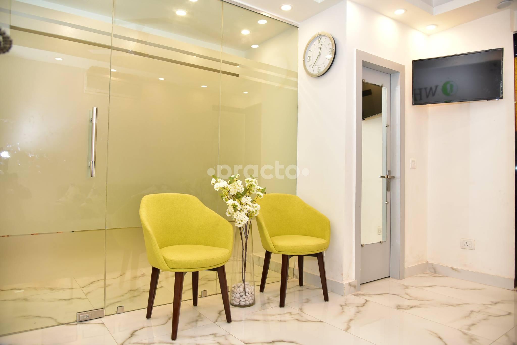 Waiting Area at White Dental Studio Preet Vihar Delhi