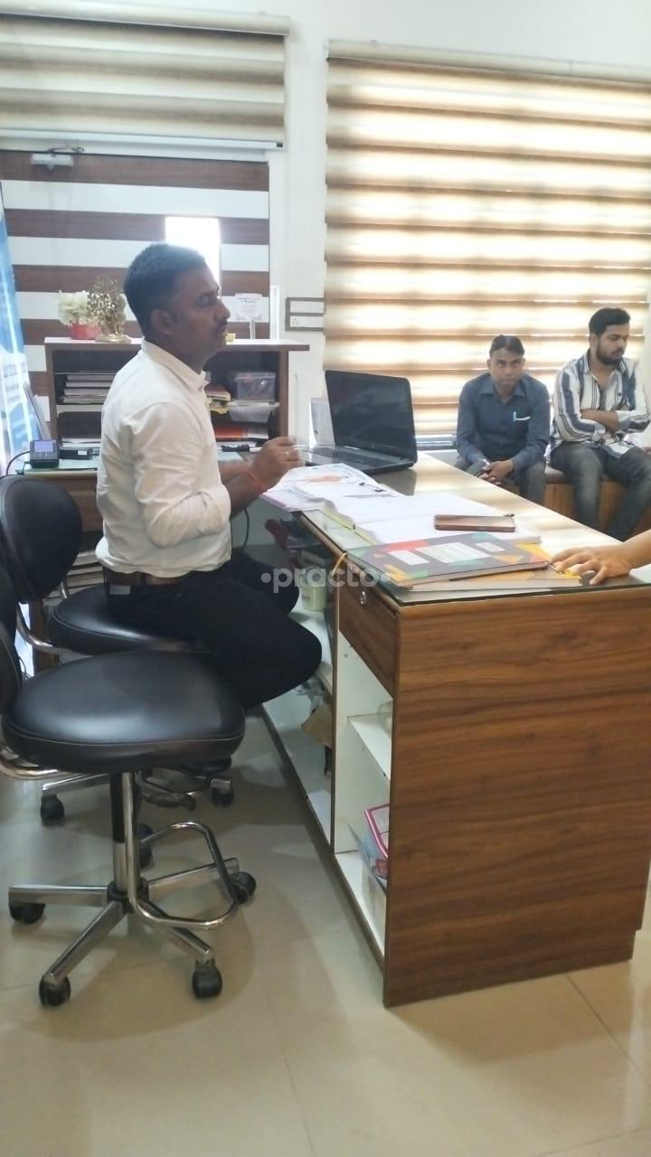Reception Area at Minnerva Clinic & Day Care Centre Arjunganj Lucknow
