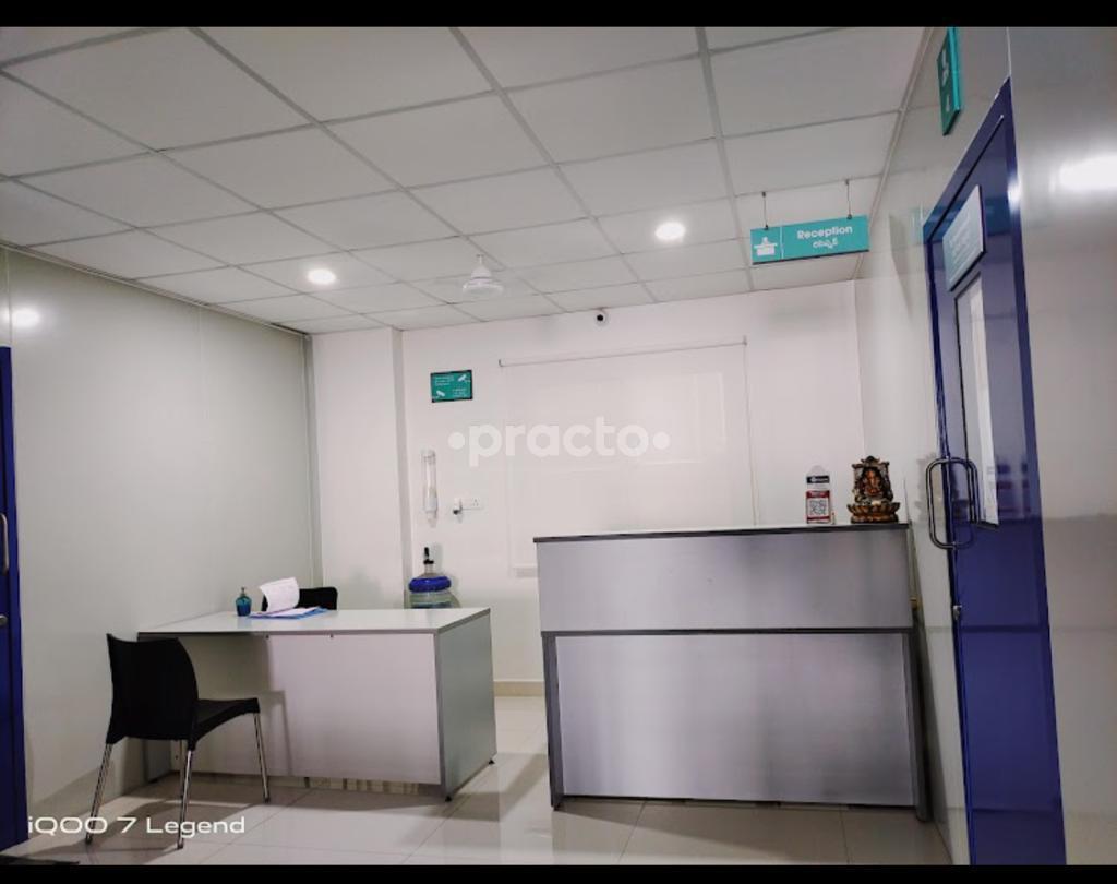 Reception Area at Dr Naveen Reddy's Orthopedic Clinic Kondapur Hyderabad