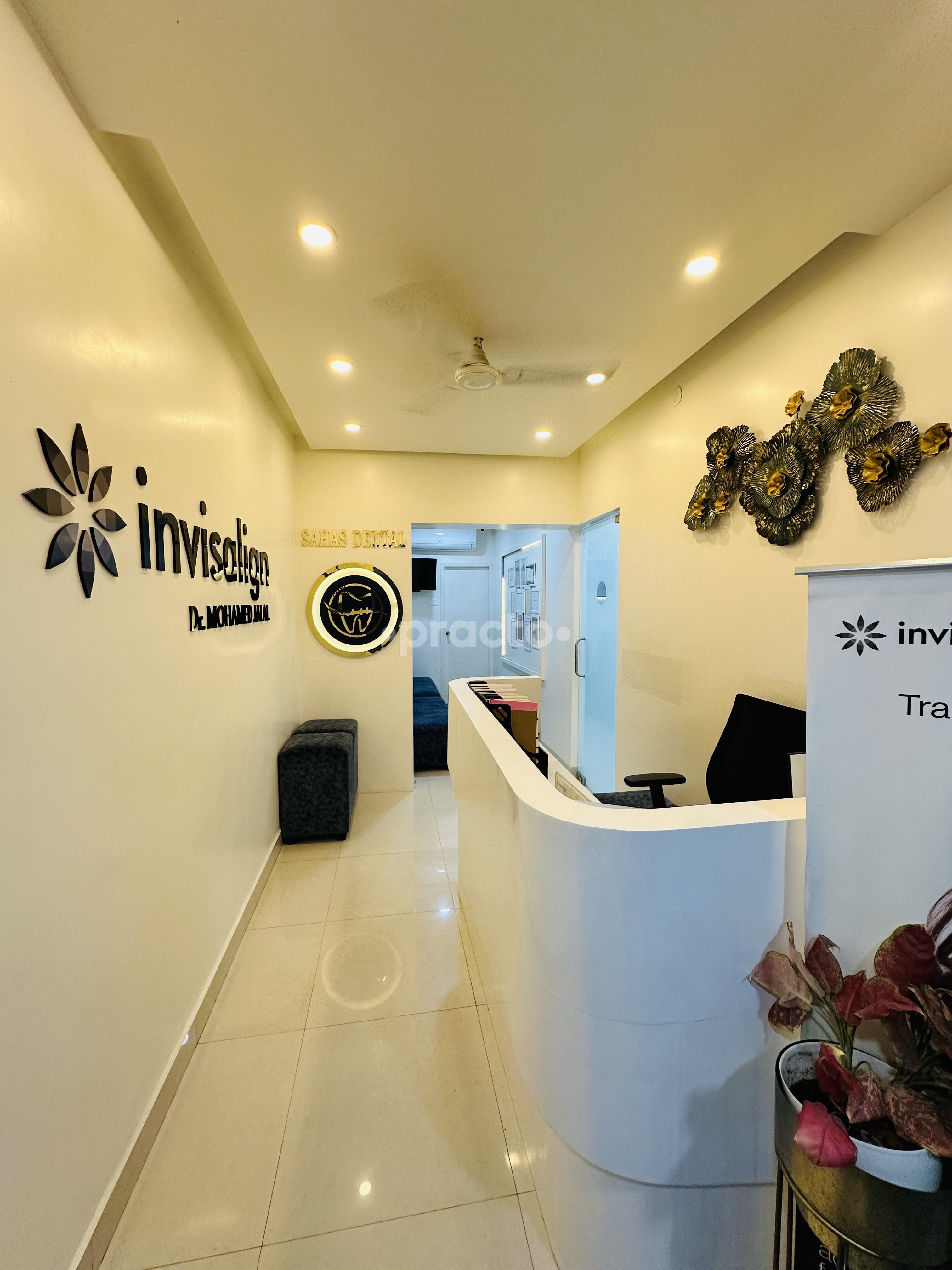 Reception Area at Sahas Dental  & Orthodontic Centre Valasaravakkam Chennai