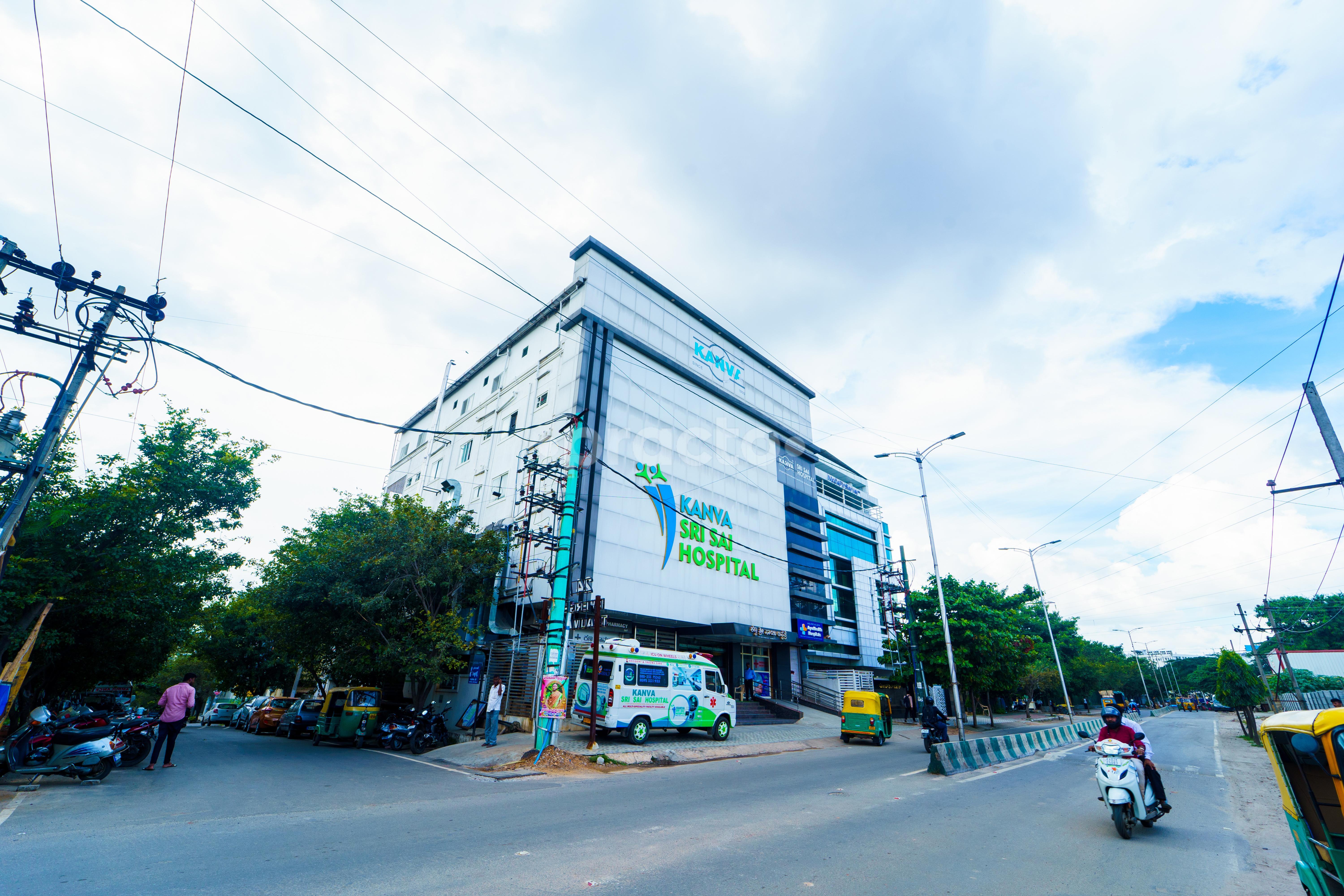 Outside Area at Ayu Health Multi-Specialty Hospital Nandini Layout Bangalore