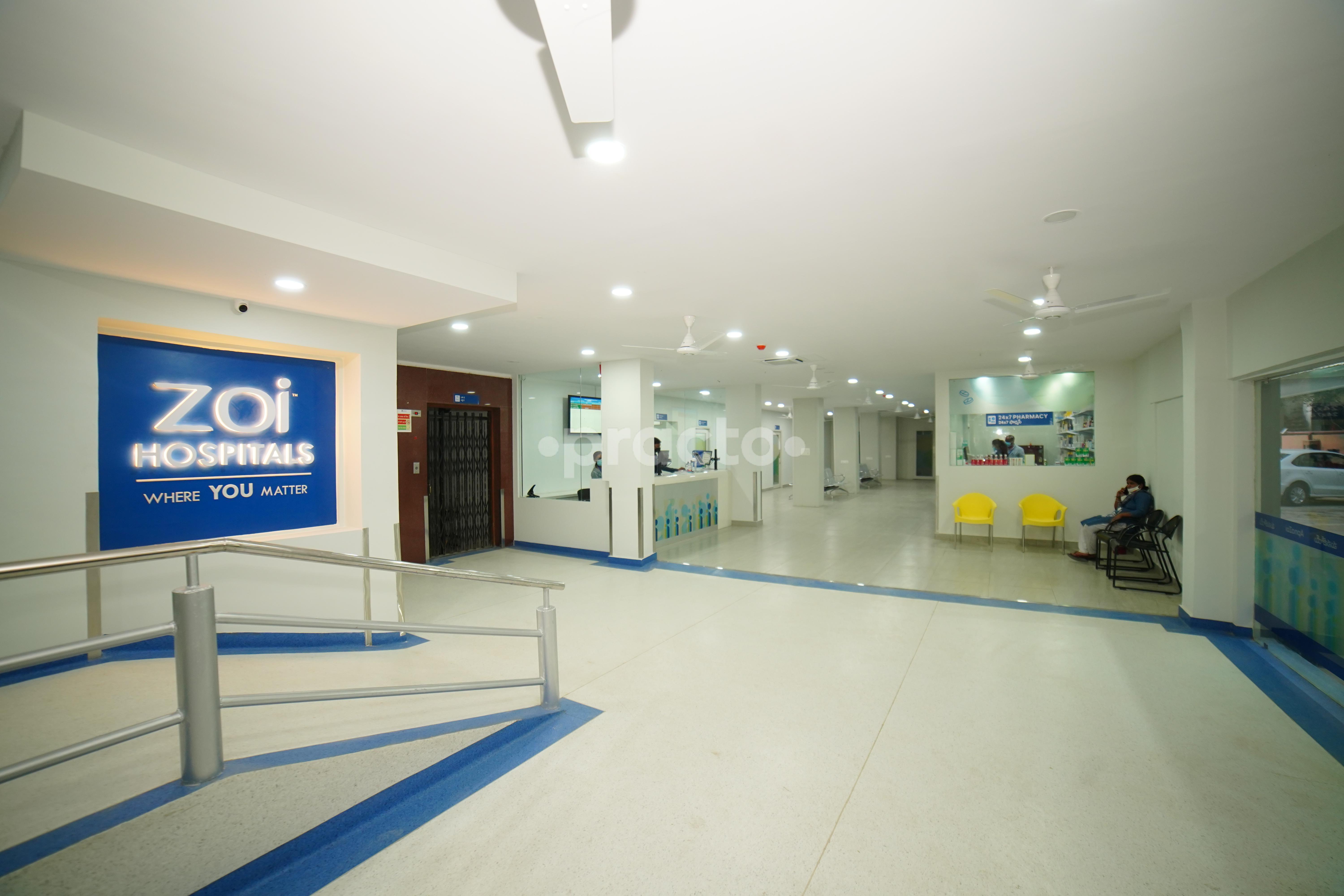 Entrance at Zoi Health Ameerpet Hyderabad