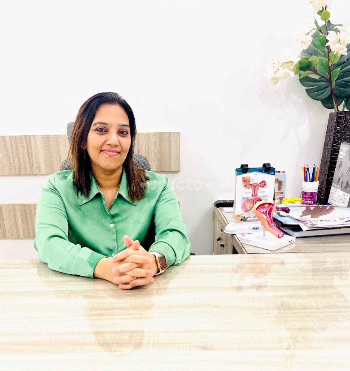 Consultation Room at Dr Archana Rawat's Clinic Dwarka Sector 9 Delhi