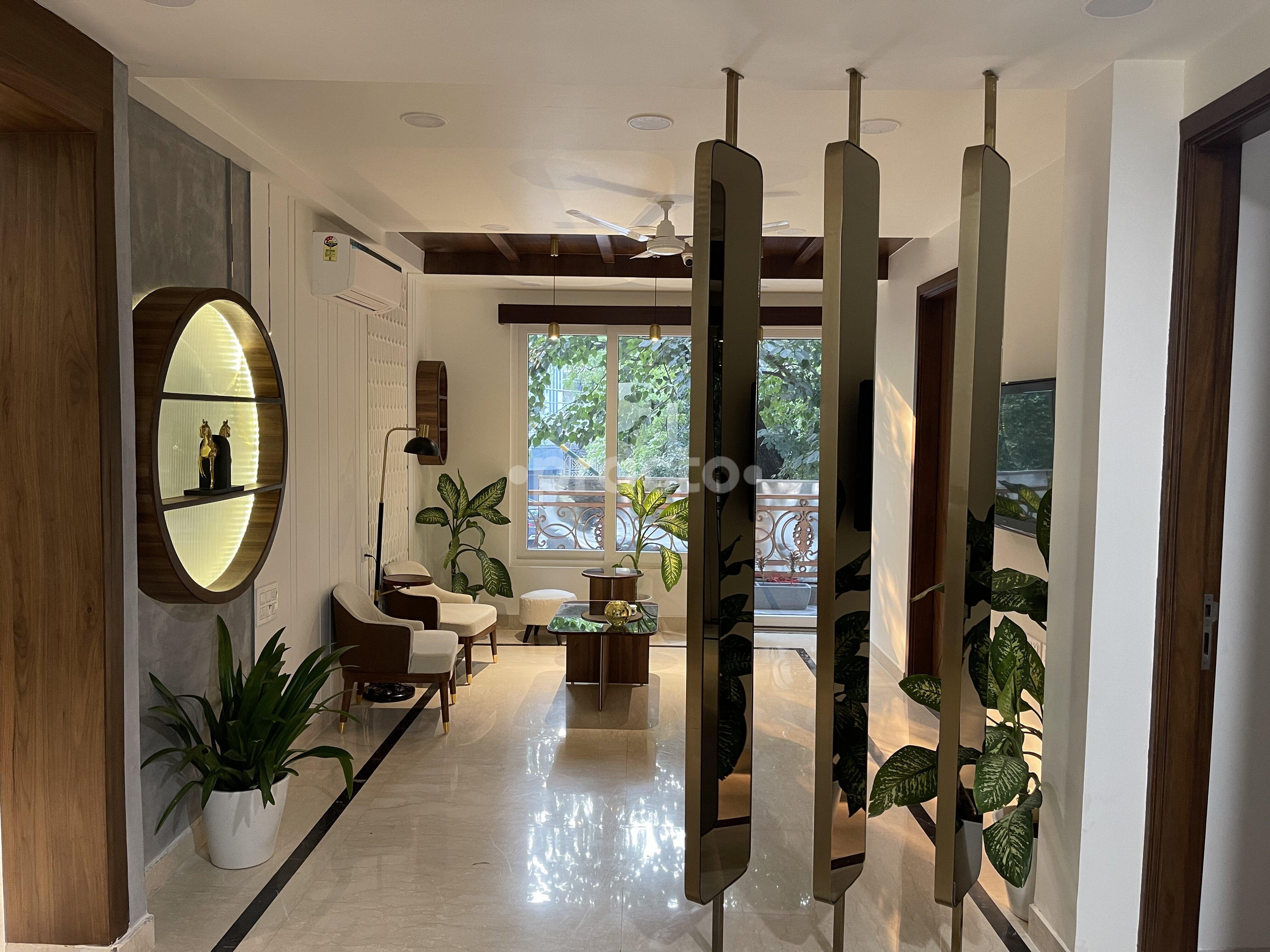 Waiting Area at Chloé Clinique Kalkaji Delhi