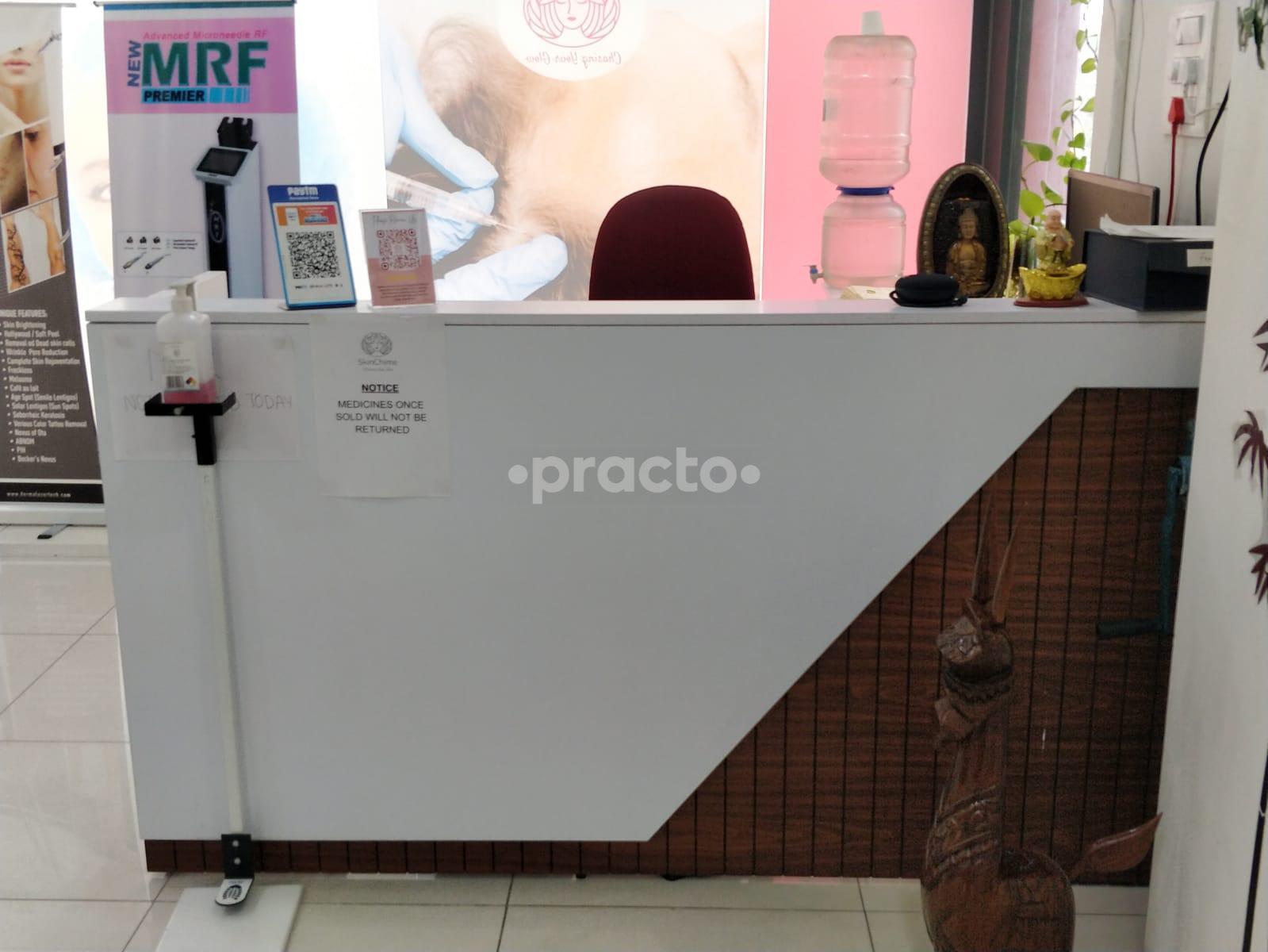 Reception Area at SkinChime - Skin and Hair Clinic JP Nagar 6 Phase Bangalore